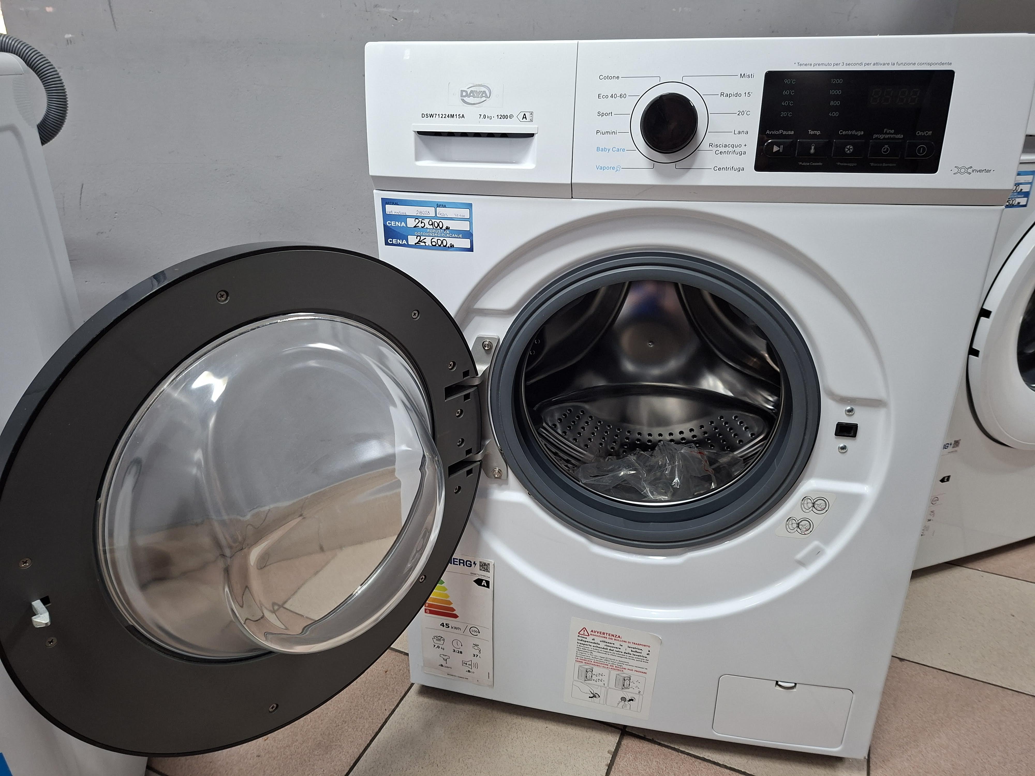 Veš mašina Daya DSW71224M15A, 7 kg, slim