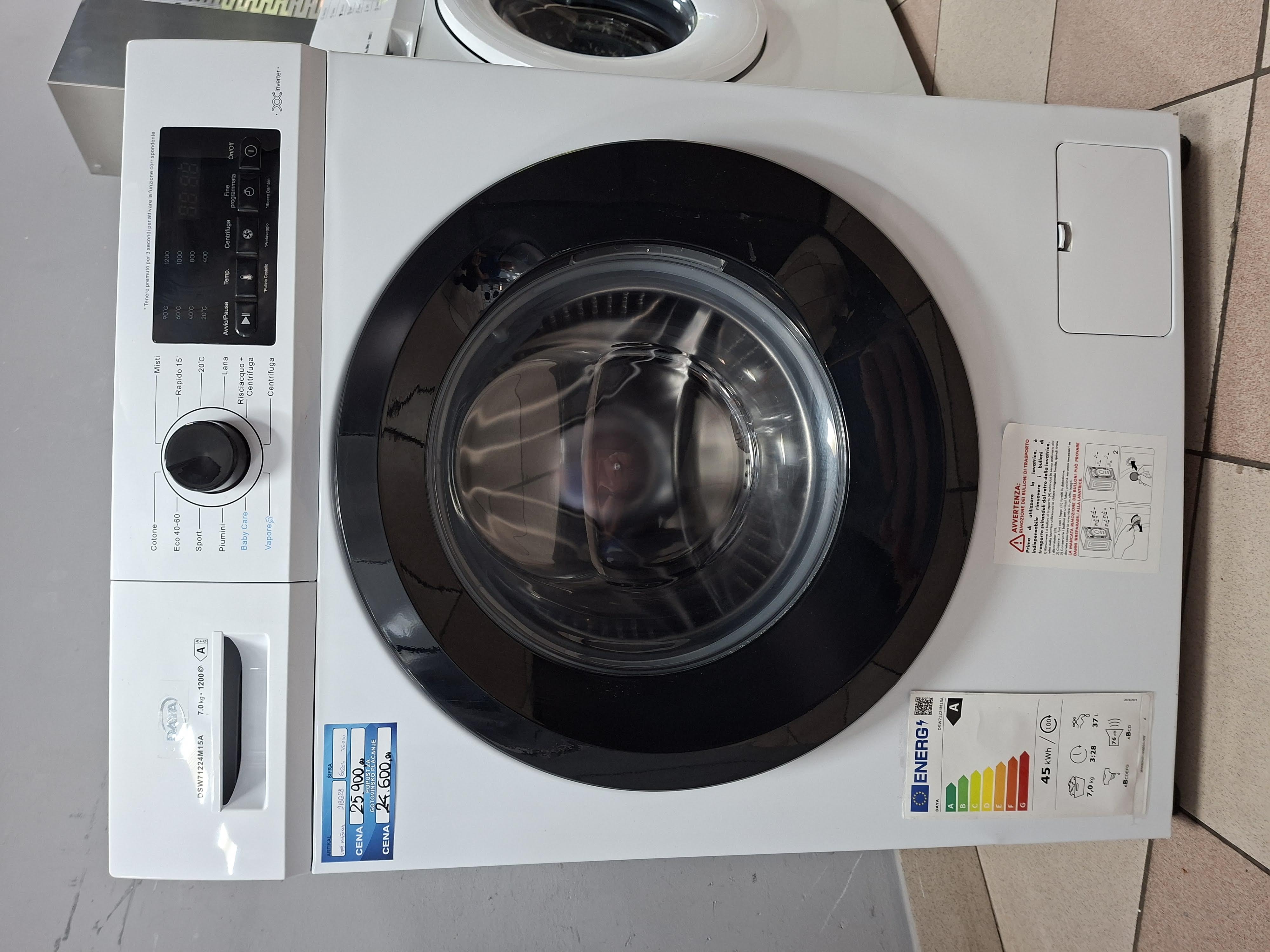 Veš mašina Daya DSW71224M15A, 7 kg, slim