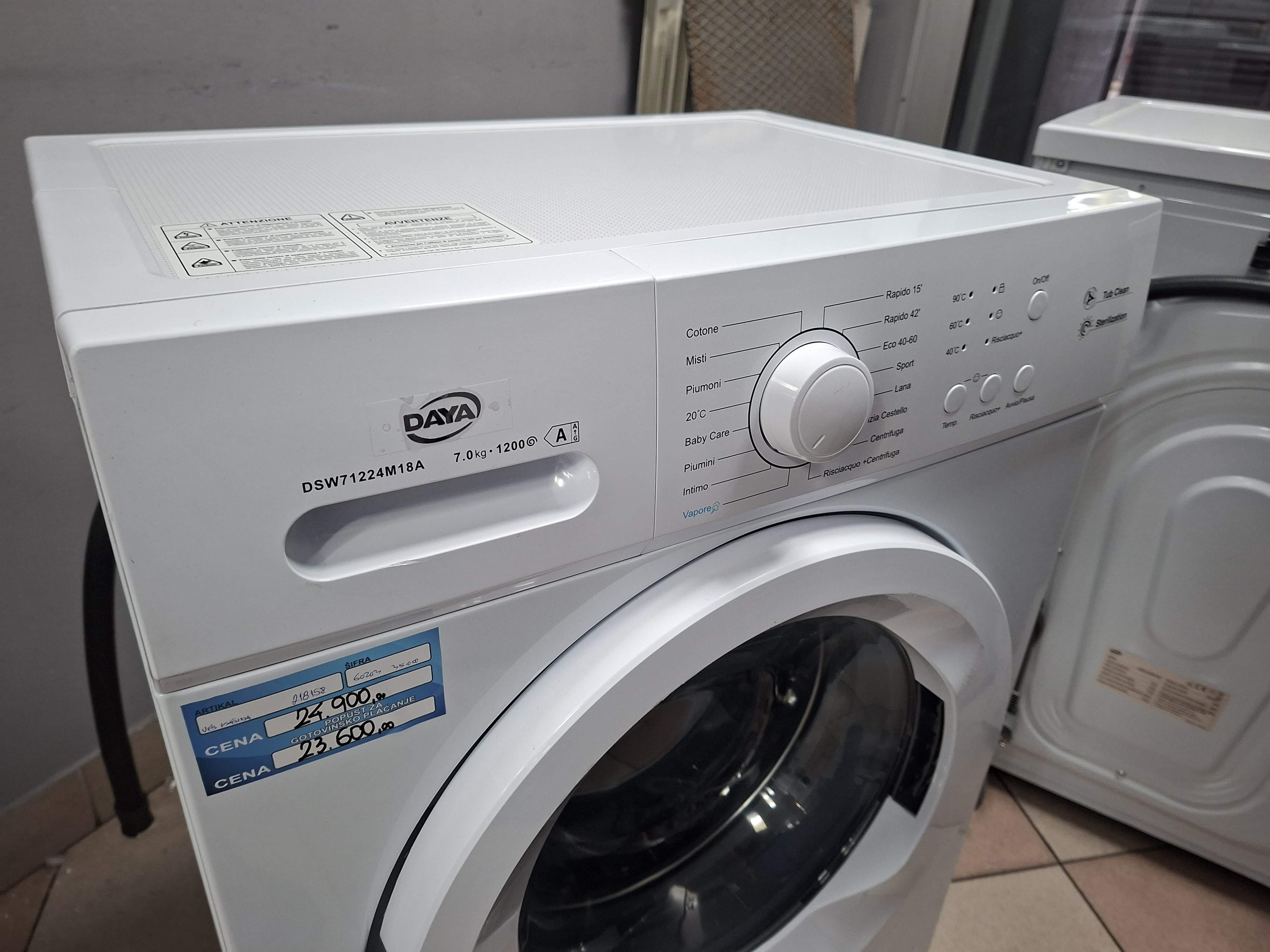 Veš mašina Daya DSW71224M18A (2) , 7 kg, slim