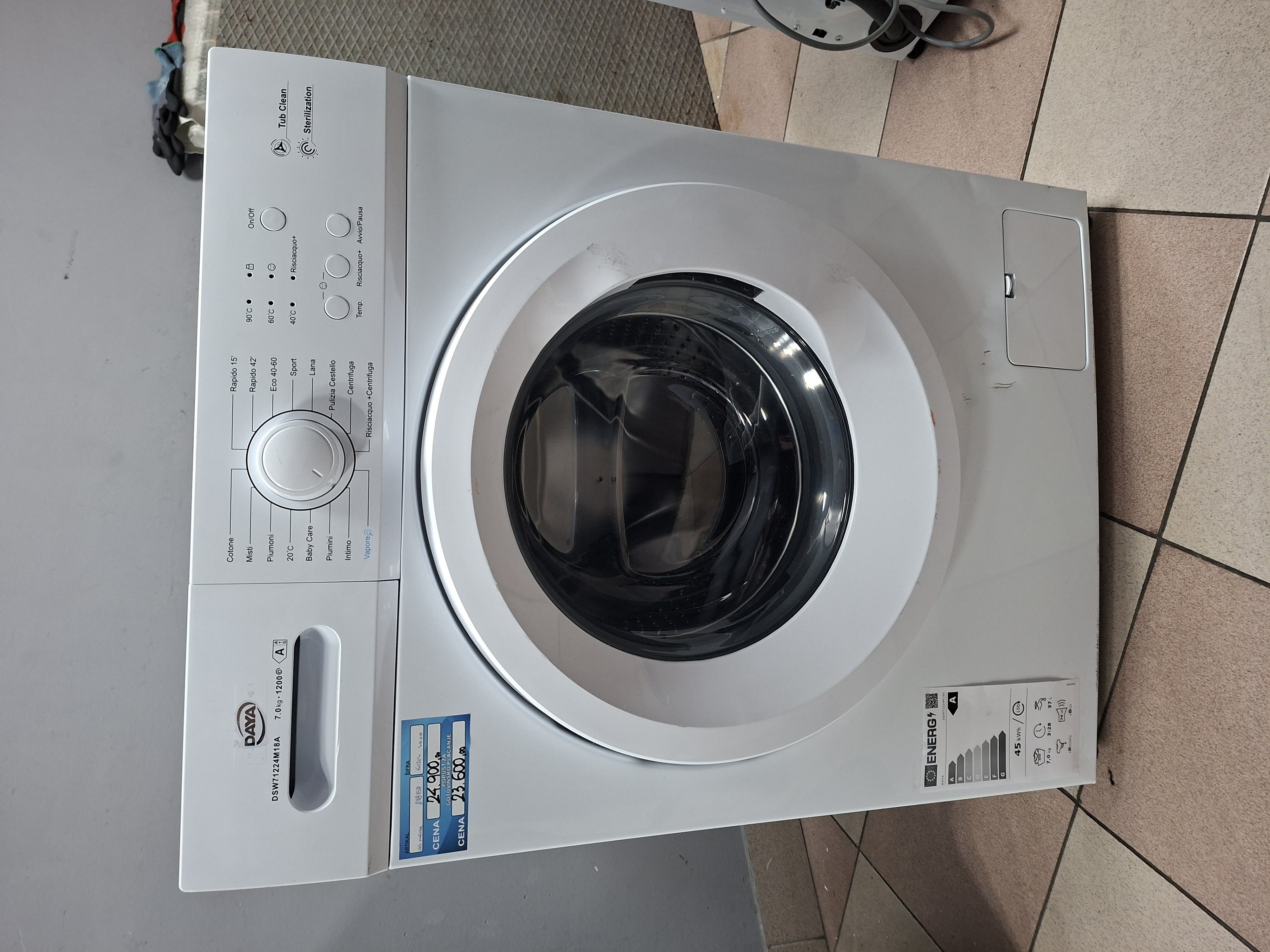 Veš mašina Daya DSW71224M18A (2) , 7 kg, slim