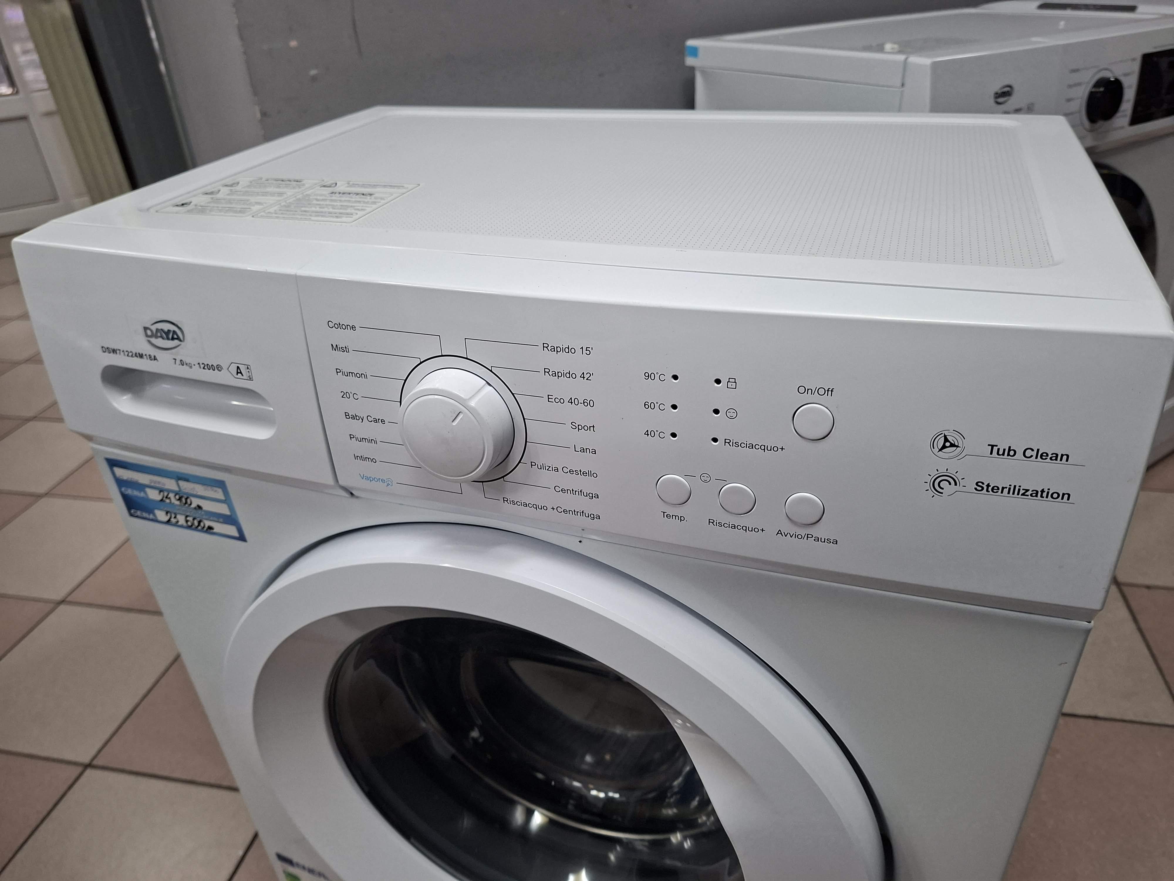 Veš mašina Daya DSW71224M18A , 7 kg, slim