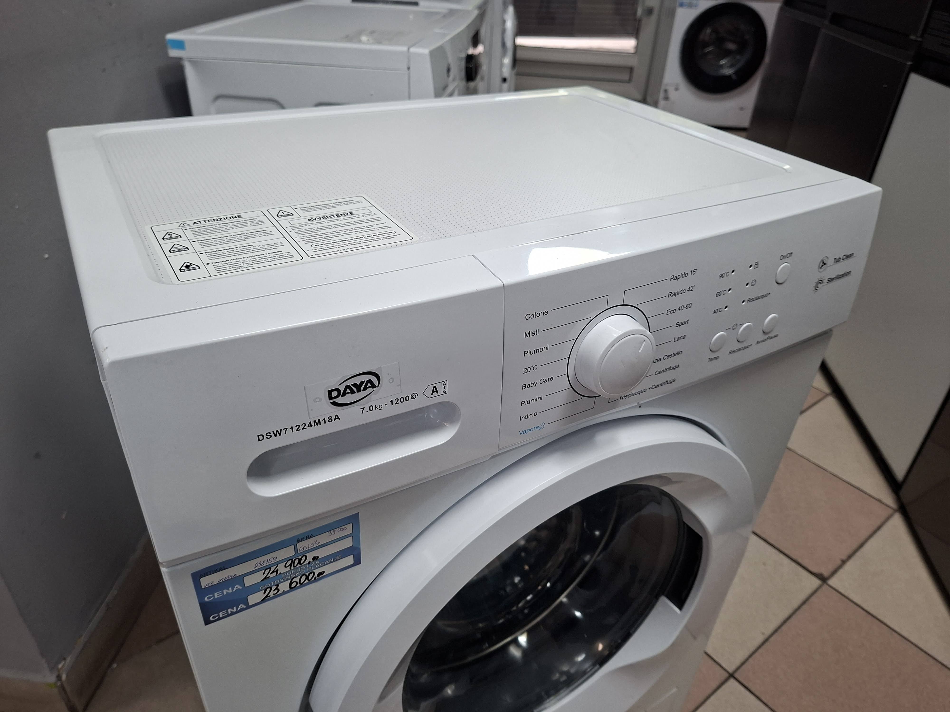 Veš mašina Daya DSW71224M18A , 7 kg, slim