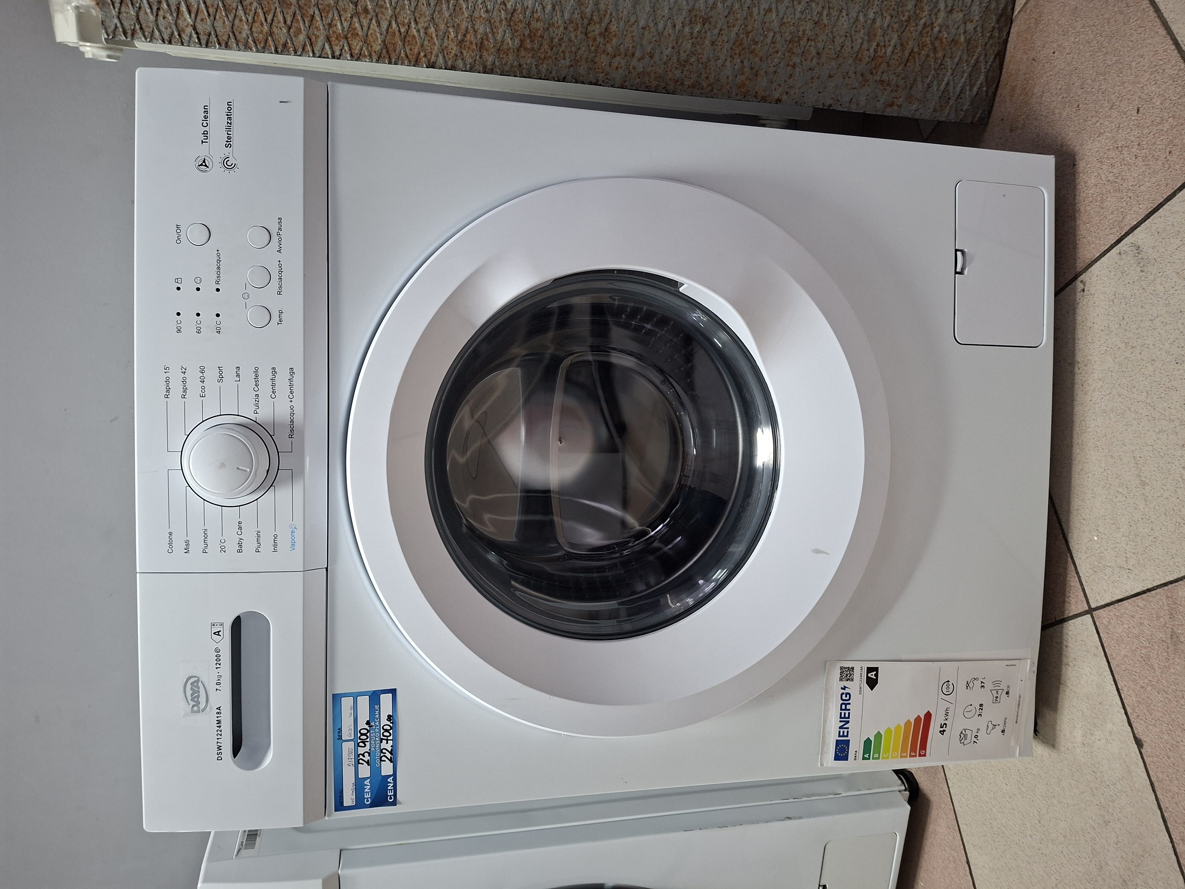 Veš mašina Daya DSW71224M18A , 7 kg, slim