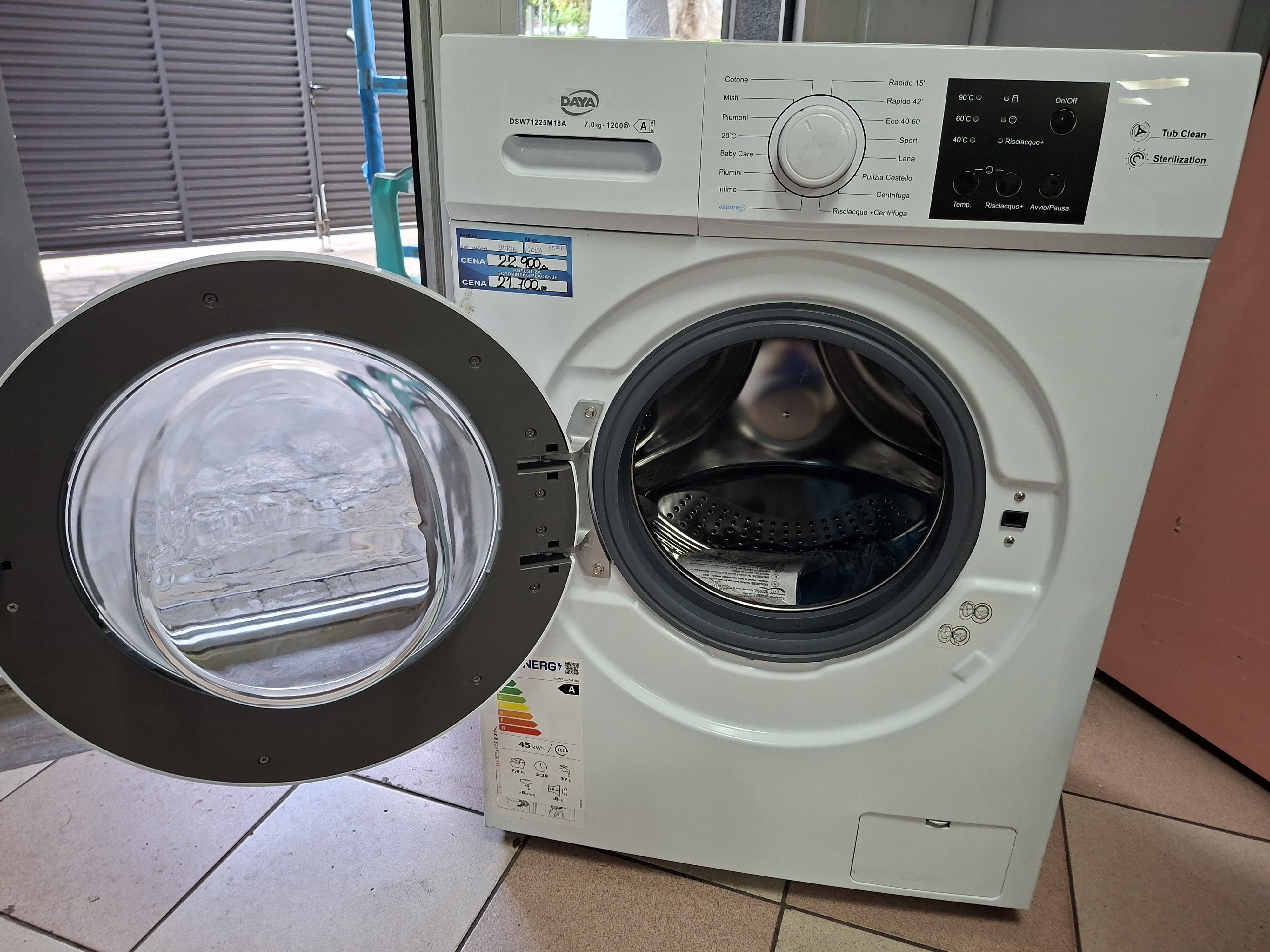 Veš mašina Daya DSW71225M18A , 7 kg, slim