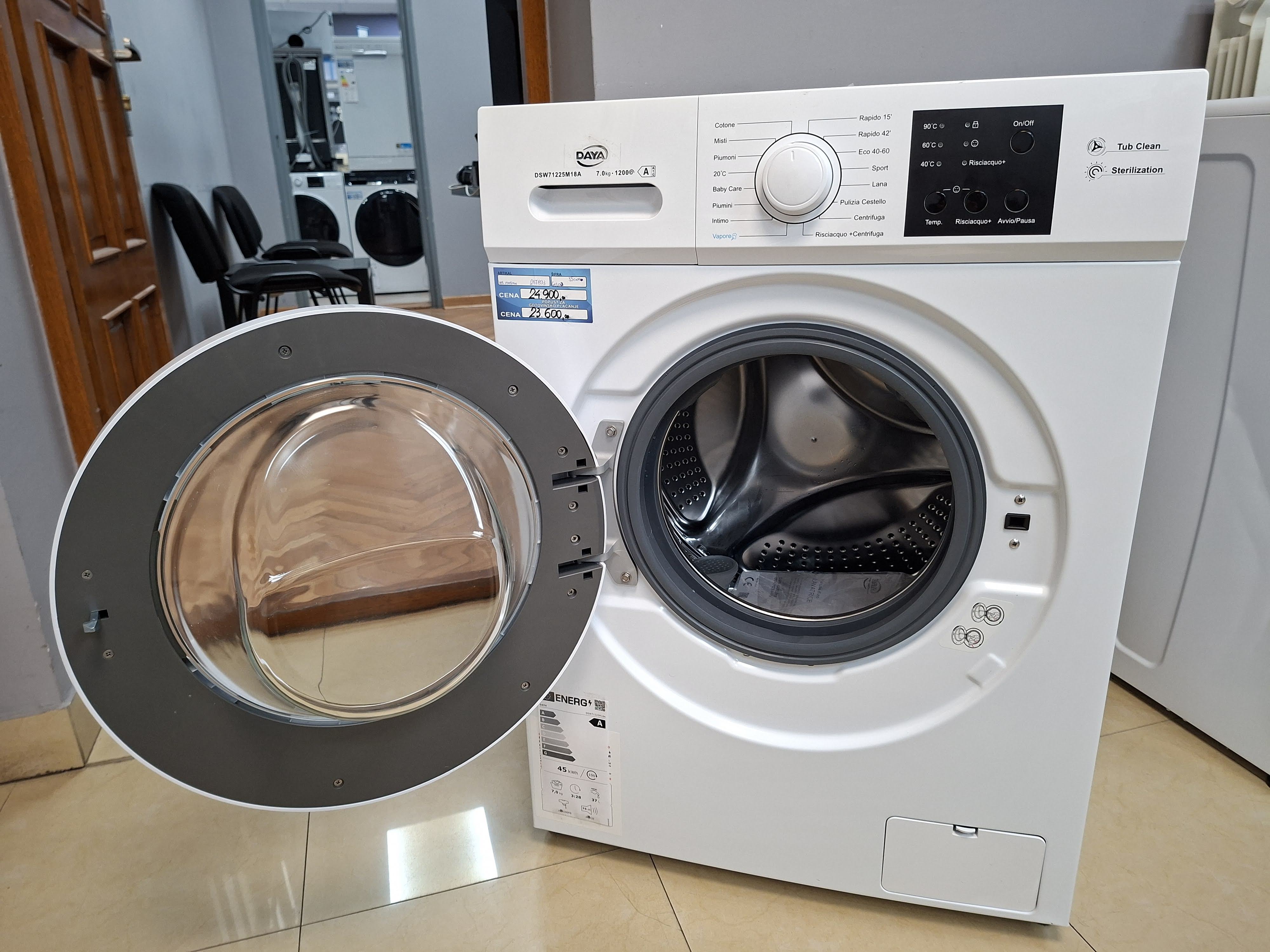 Veš mašina Daya DSW71225M18A , 7 kg, slim