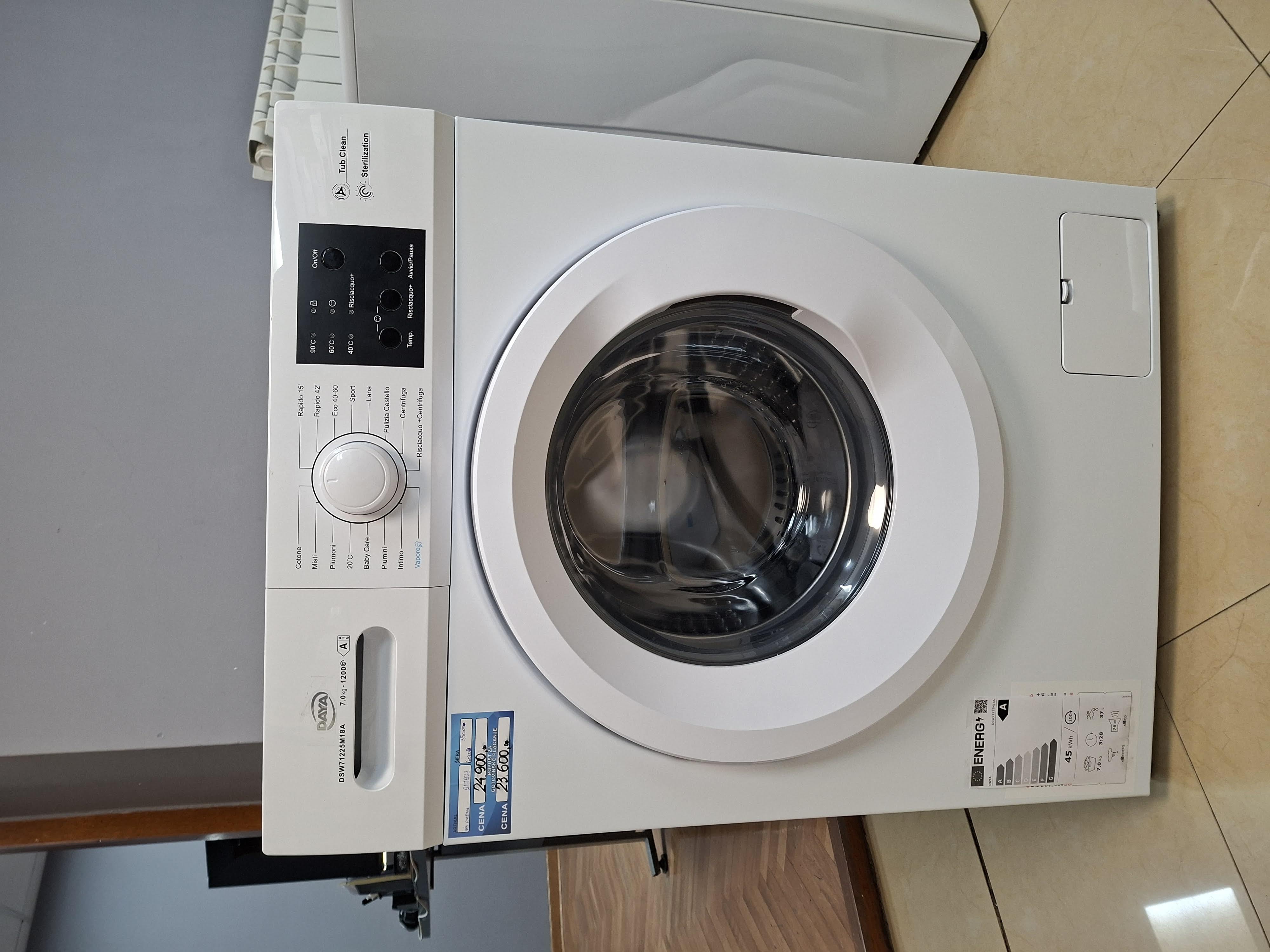 Veš mašina Daya DSW71225M18A , 7 kg, slim