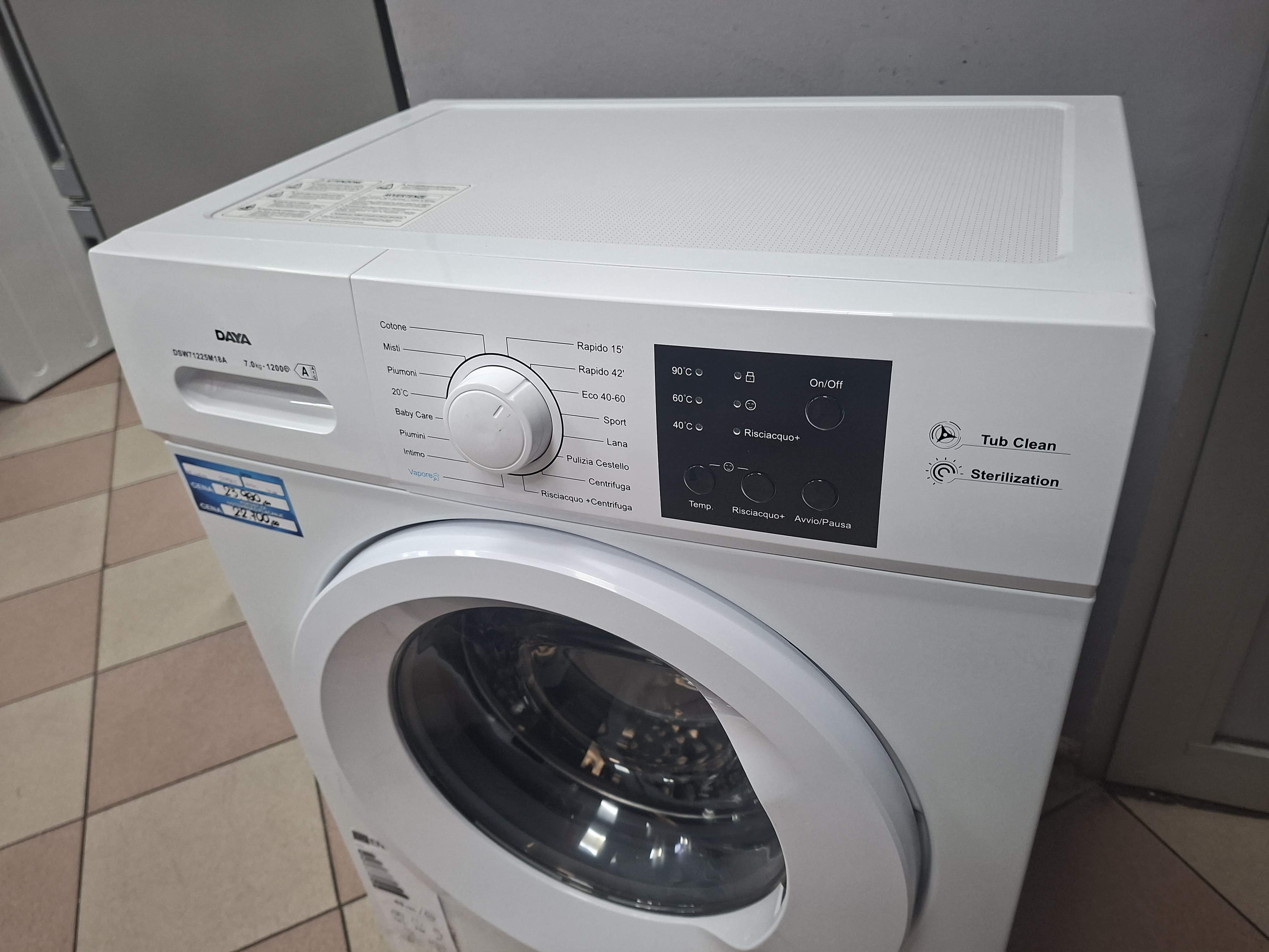 Veš mašina Daya DSW71225M18A , 7 kg, slim