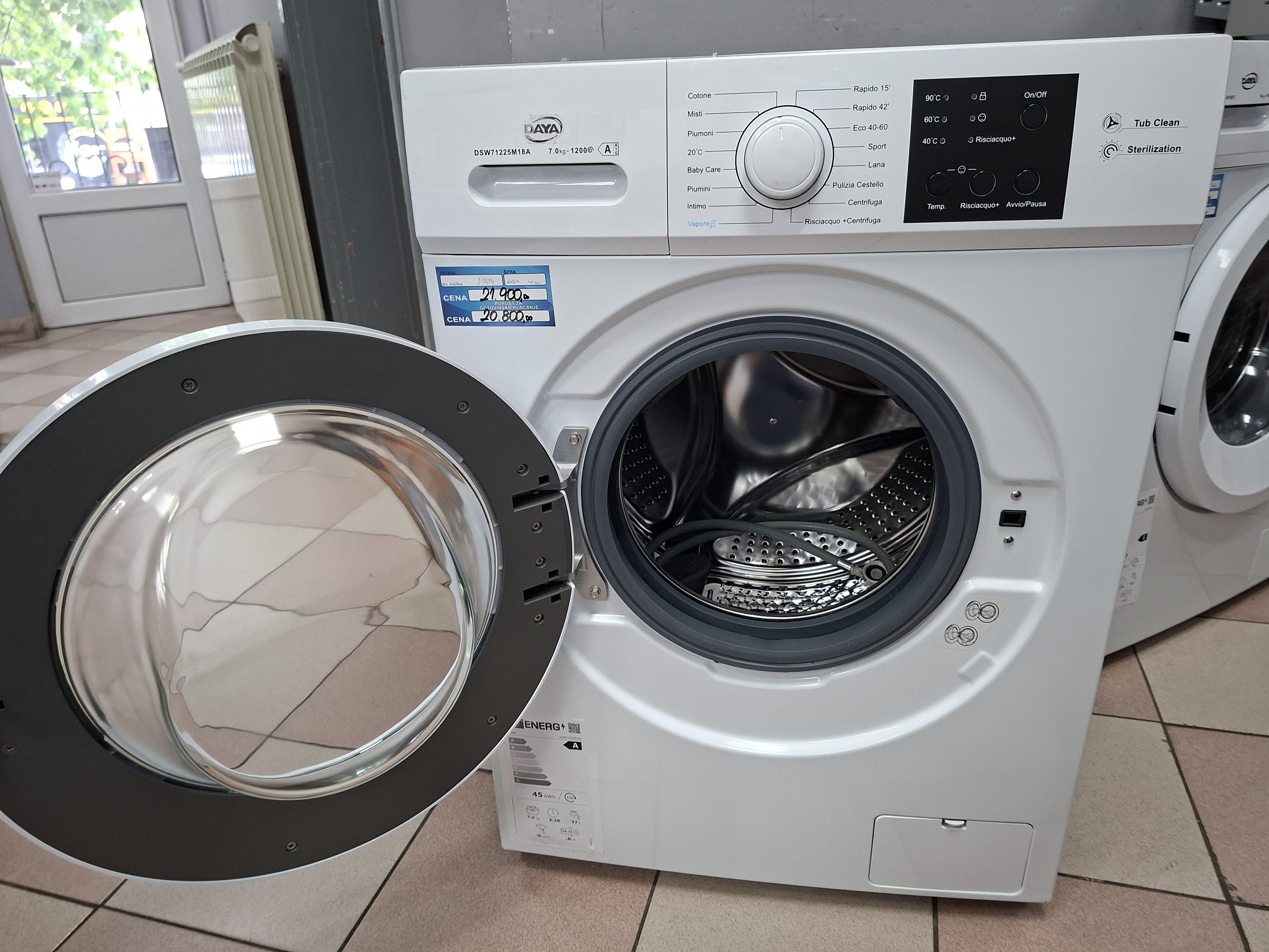 Veš mašina Daya DSW71225M18A , 7 kg, slim