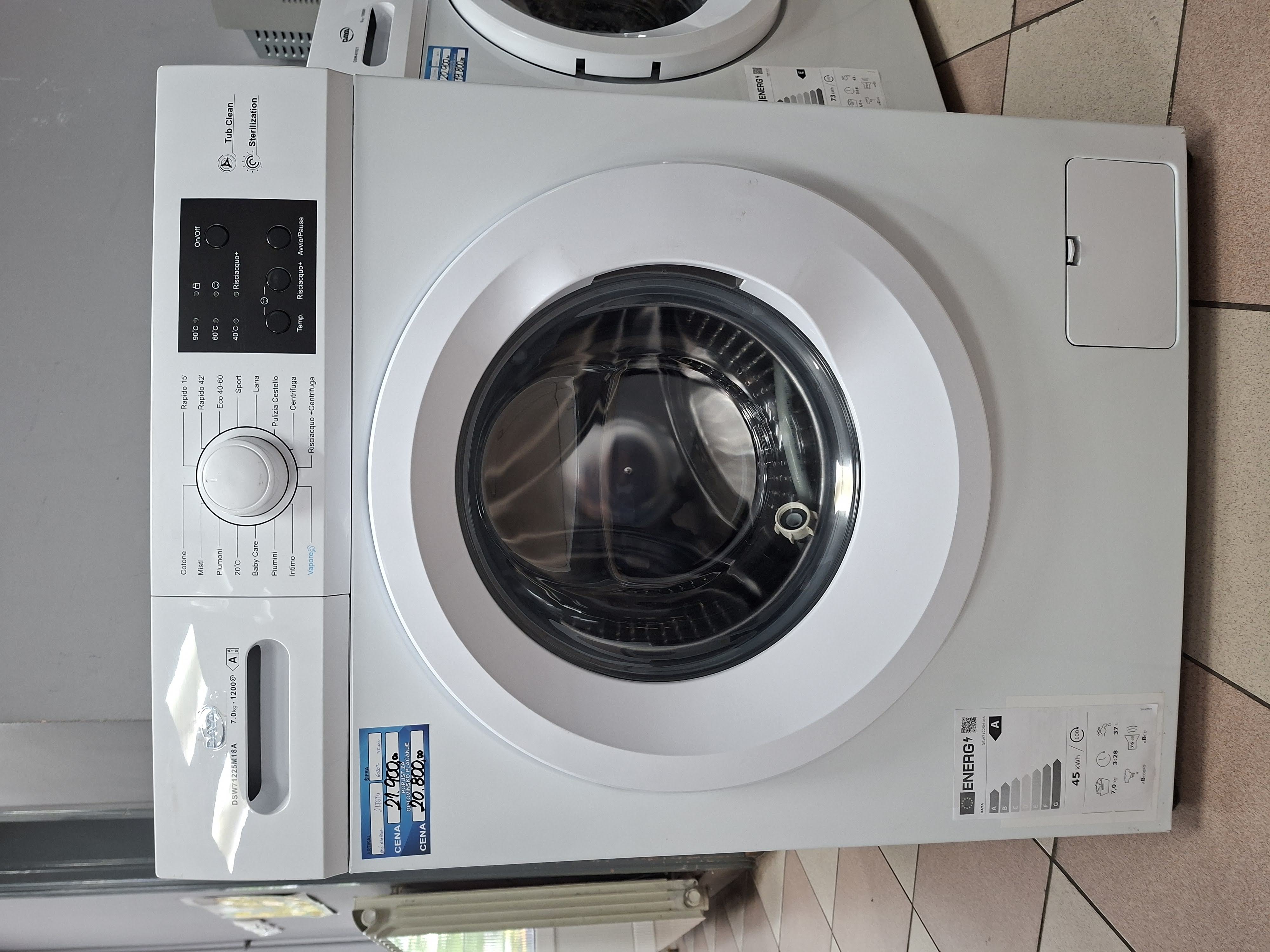 Veš mašina Daya DSW71225M18A , 7 kg, slim