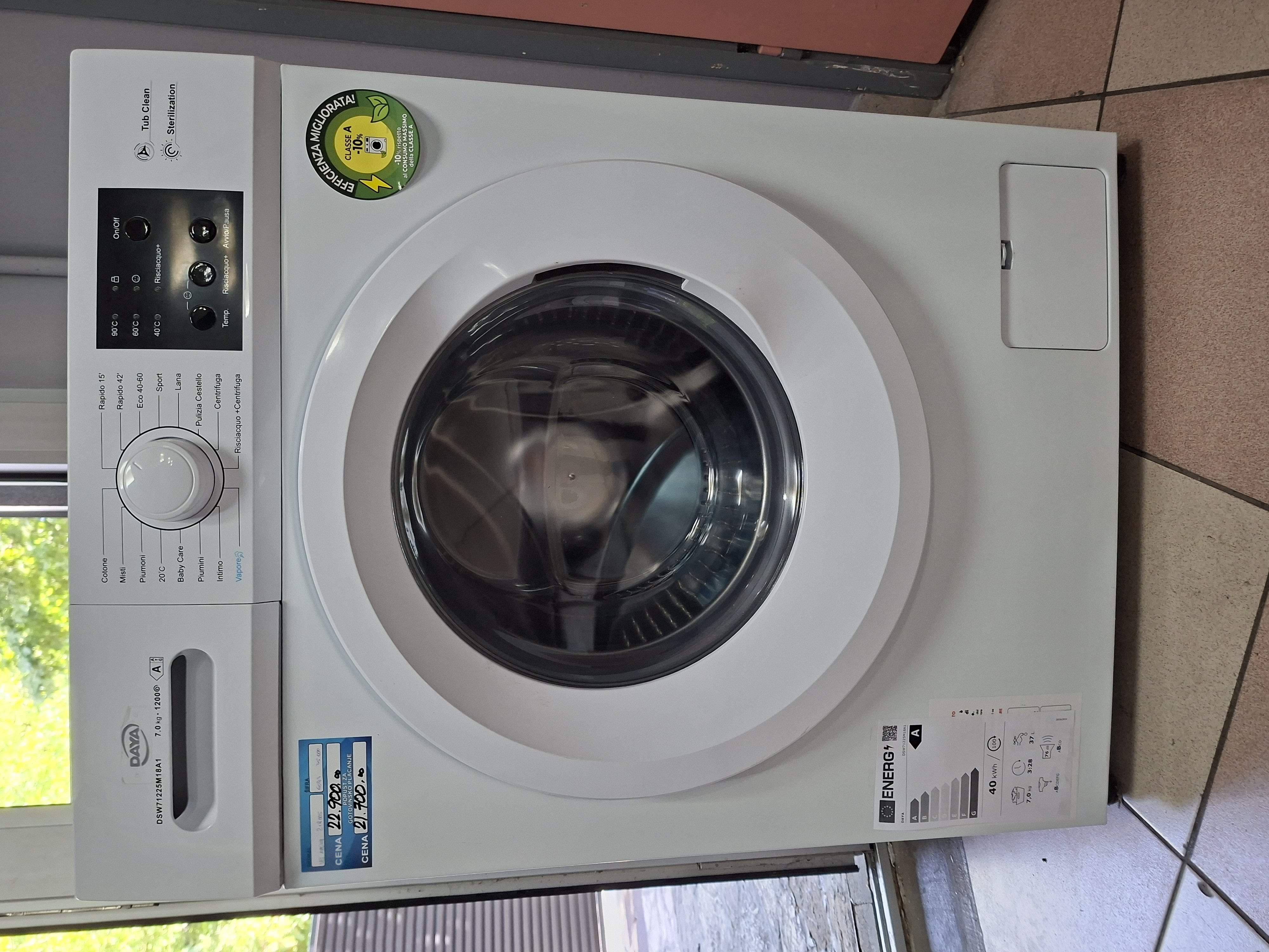 Veš mašina Daya DSW71225M18A1, 7 kg, slim