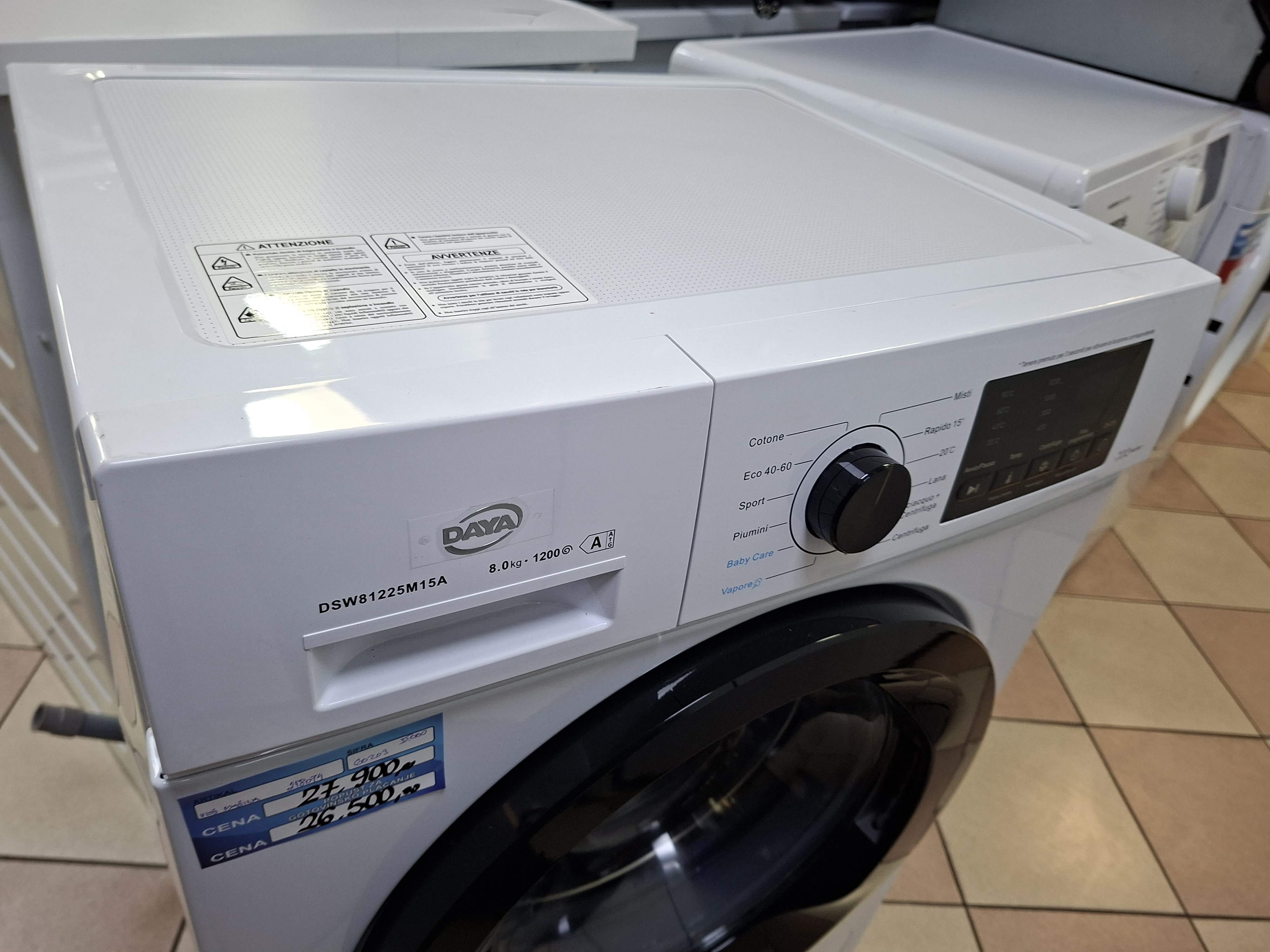 Veš mašina DAYA DSW81225M15A , 8 kg