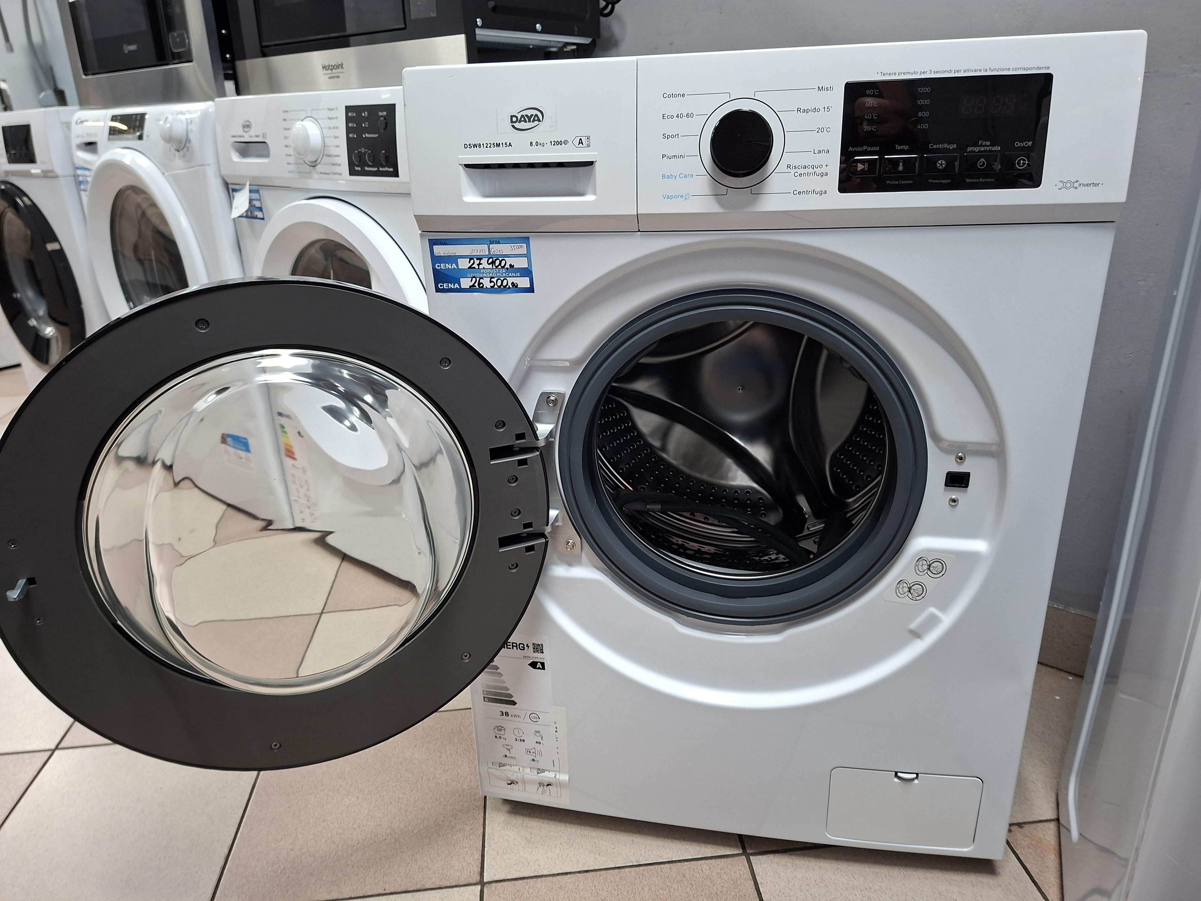 Veš mašina DAYA DSW81225M15A, 8 kg