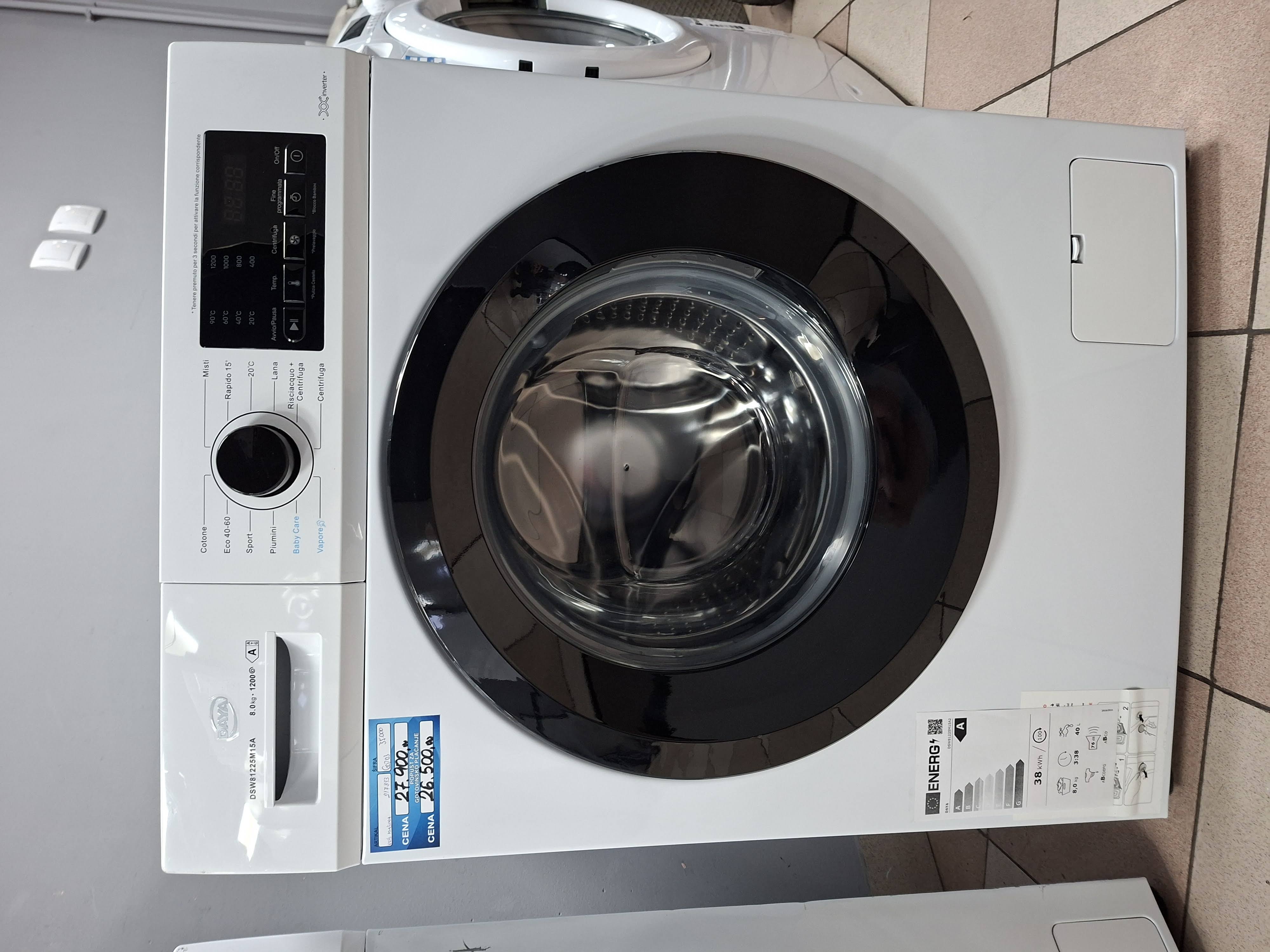 Veš mašina DAYA DSW81225M15A, 8 kg