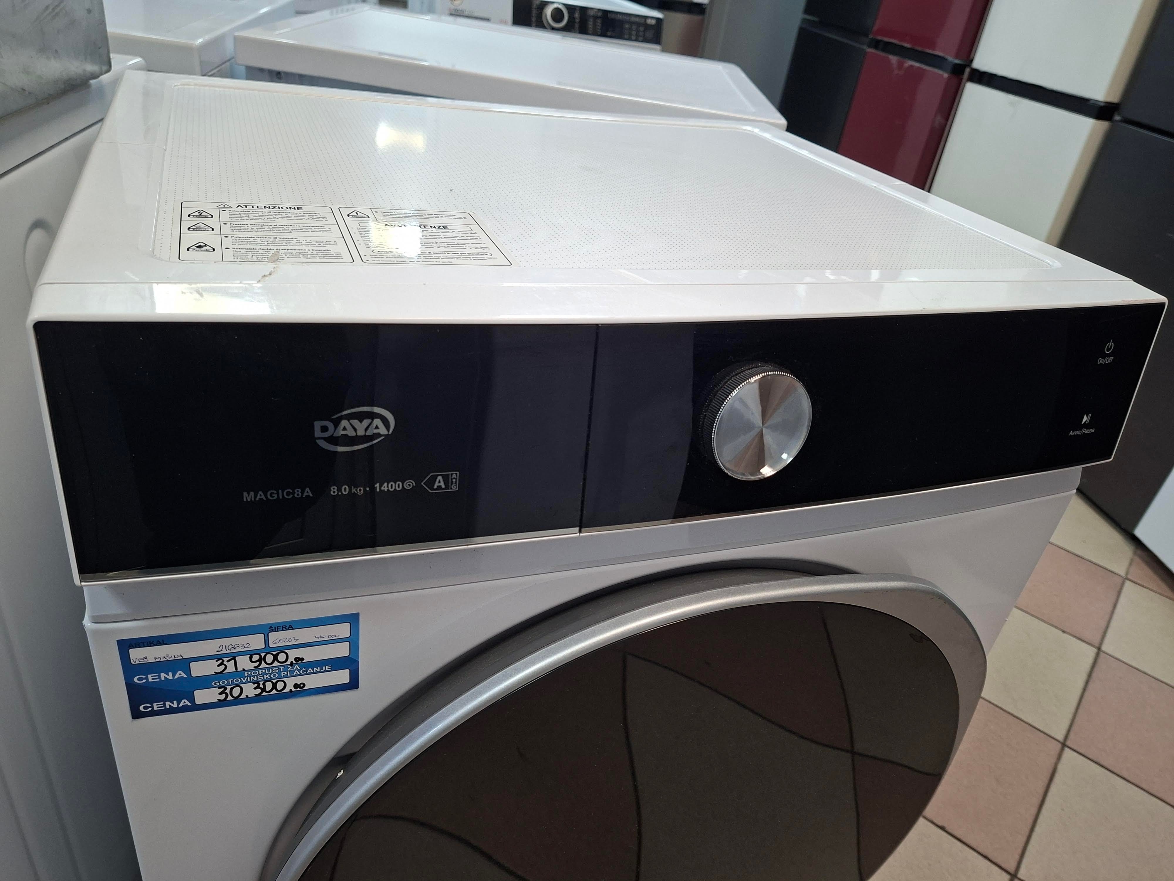 Veš mašina Daya MAGIC8A, 8 kg