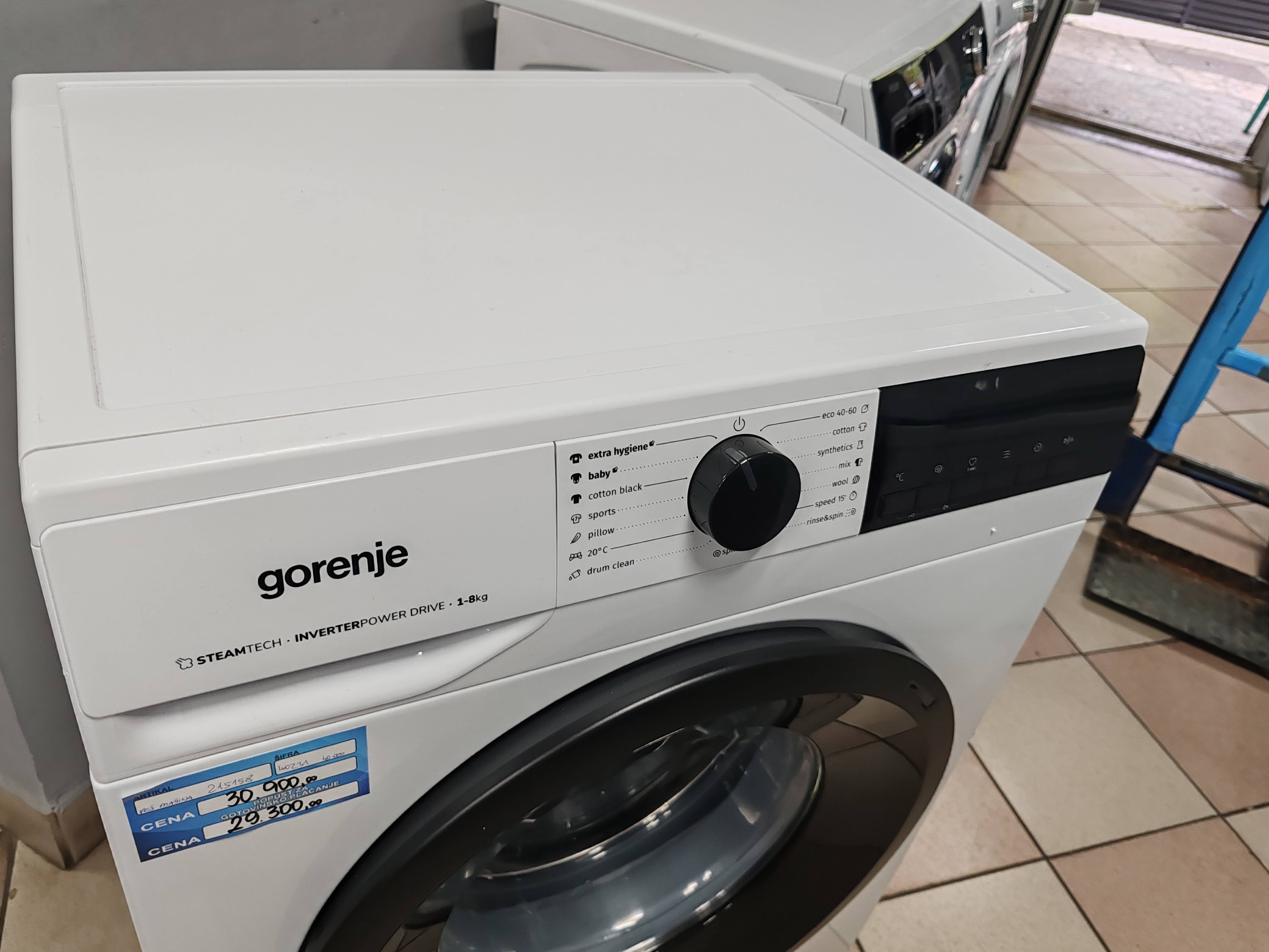 Veš mašina Gorenje W11NHPI84AS , 8 kg