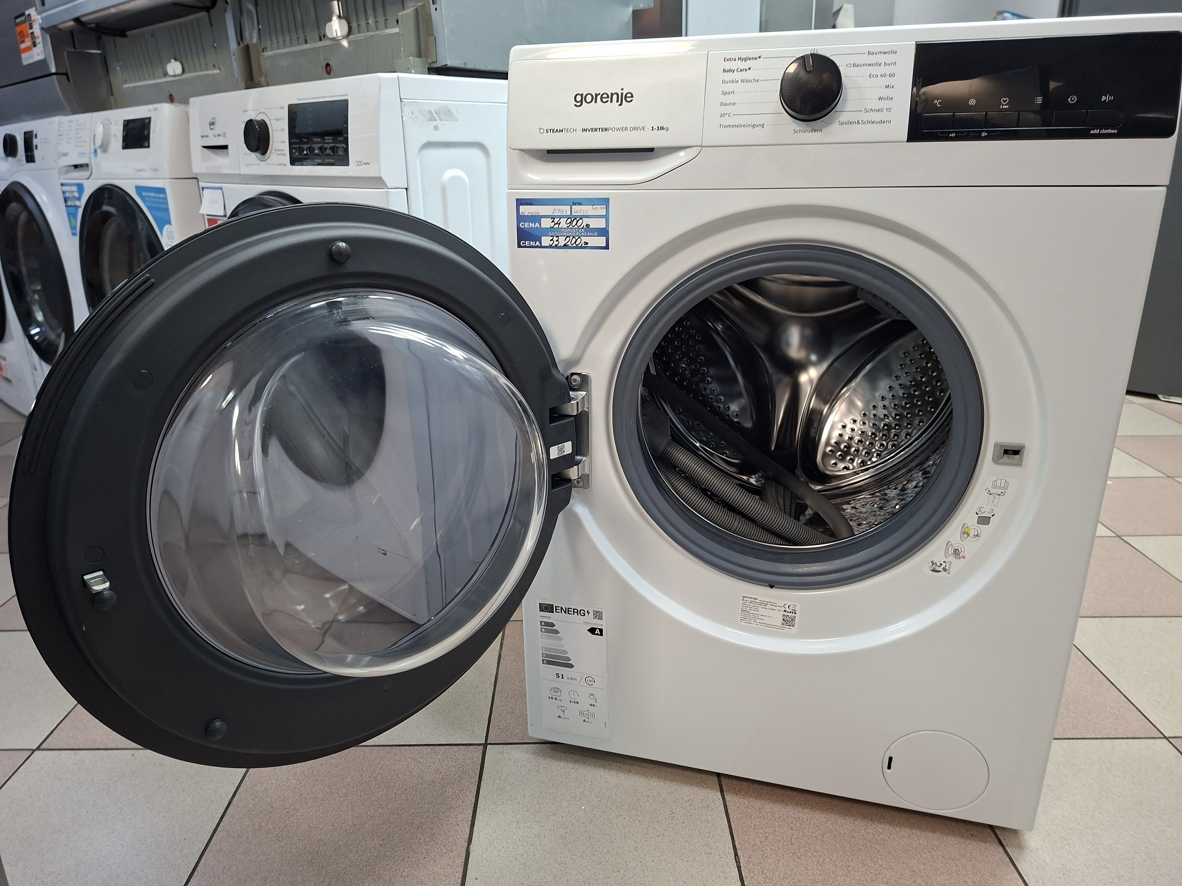 Veš mašina Gorenje WNHAI14APS/DE, 10 kg