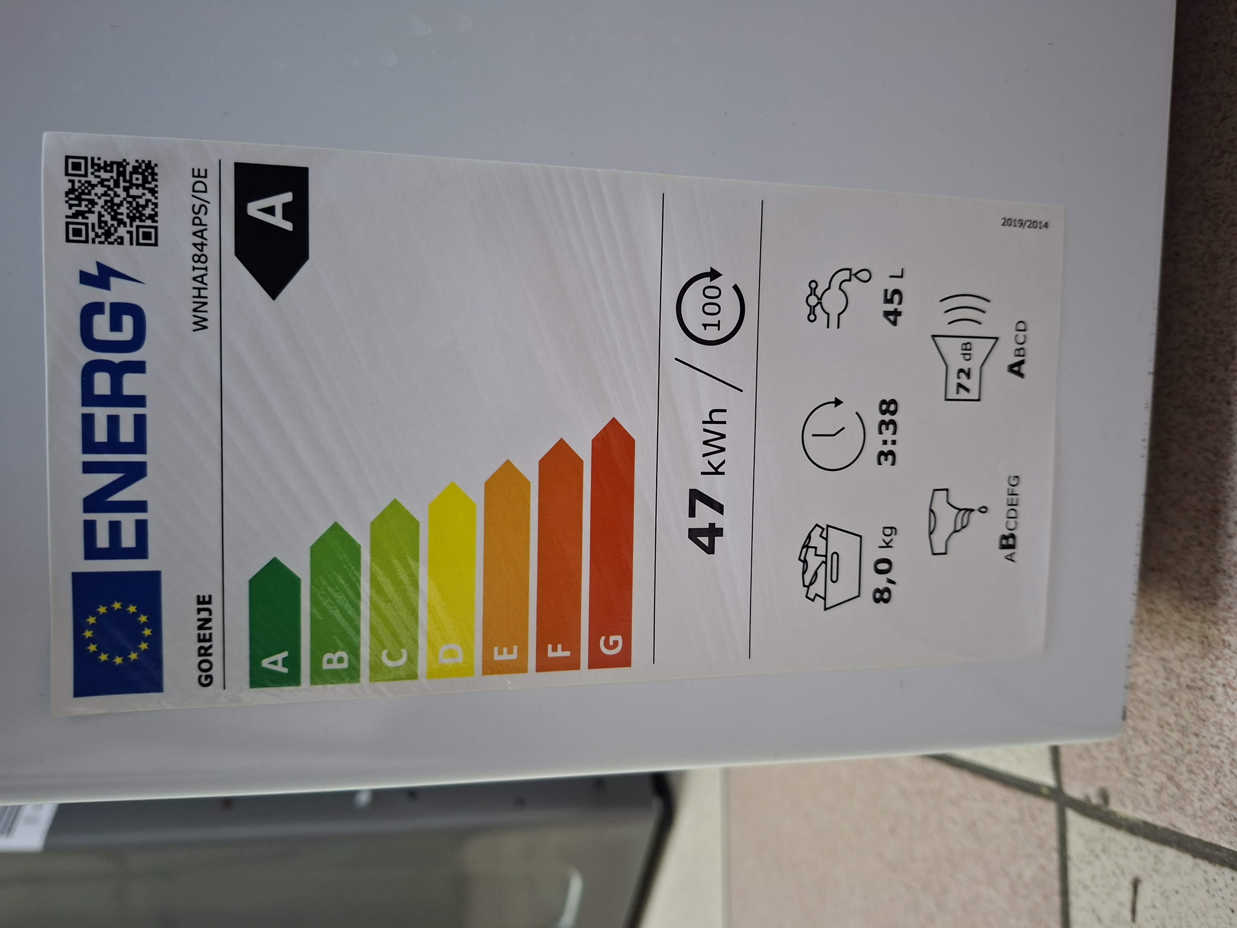 Veš mašina Gorenje WNHAI84APS/DE , 8 kg