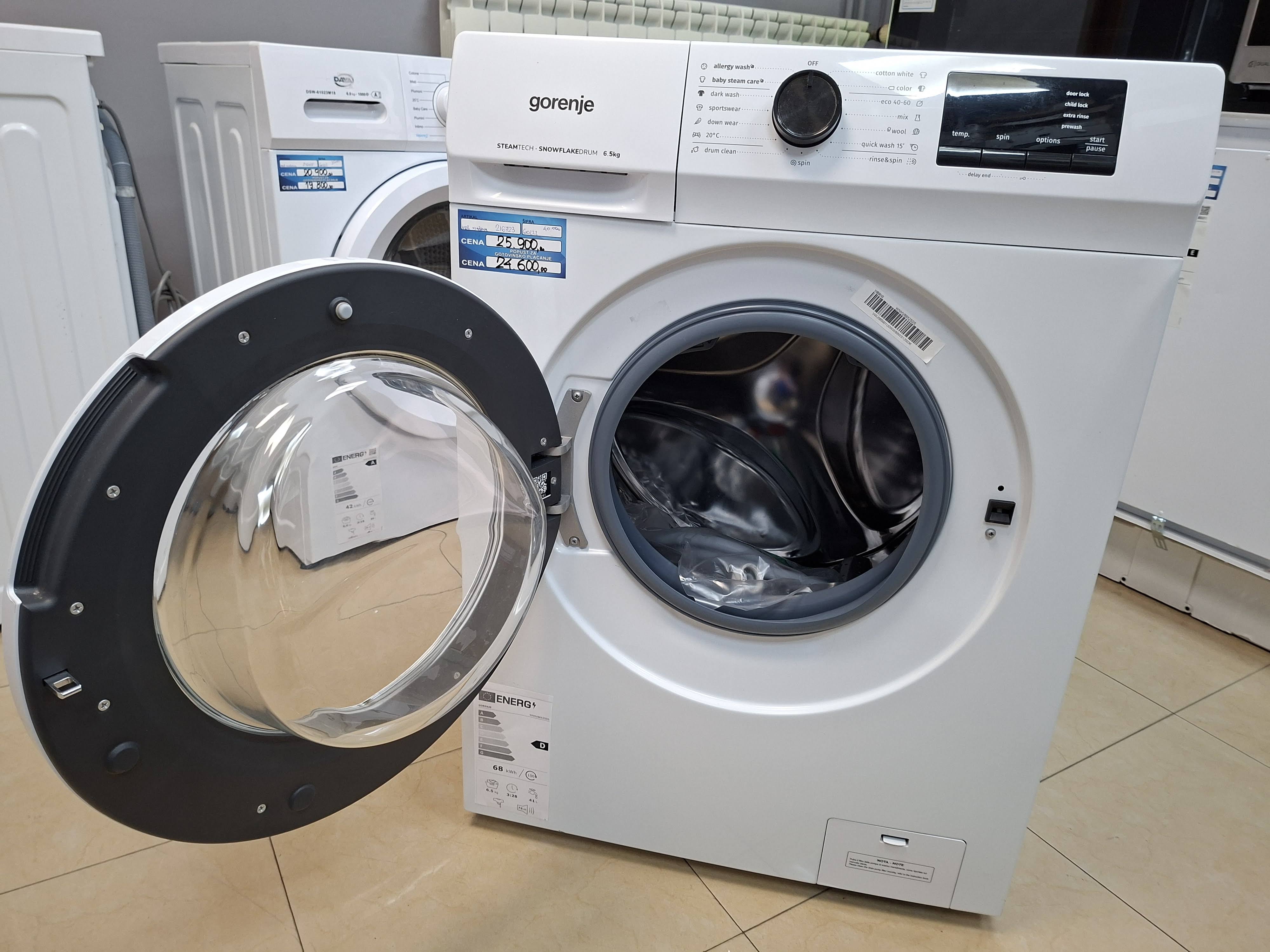 Veš mašina Gorenje WNHVB6X2SDS , 6.5 kg