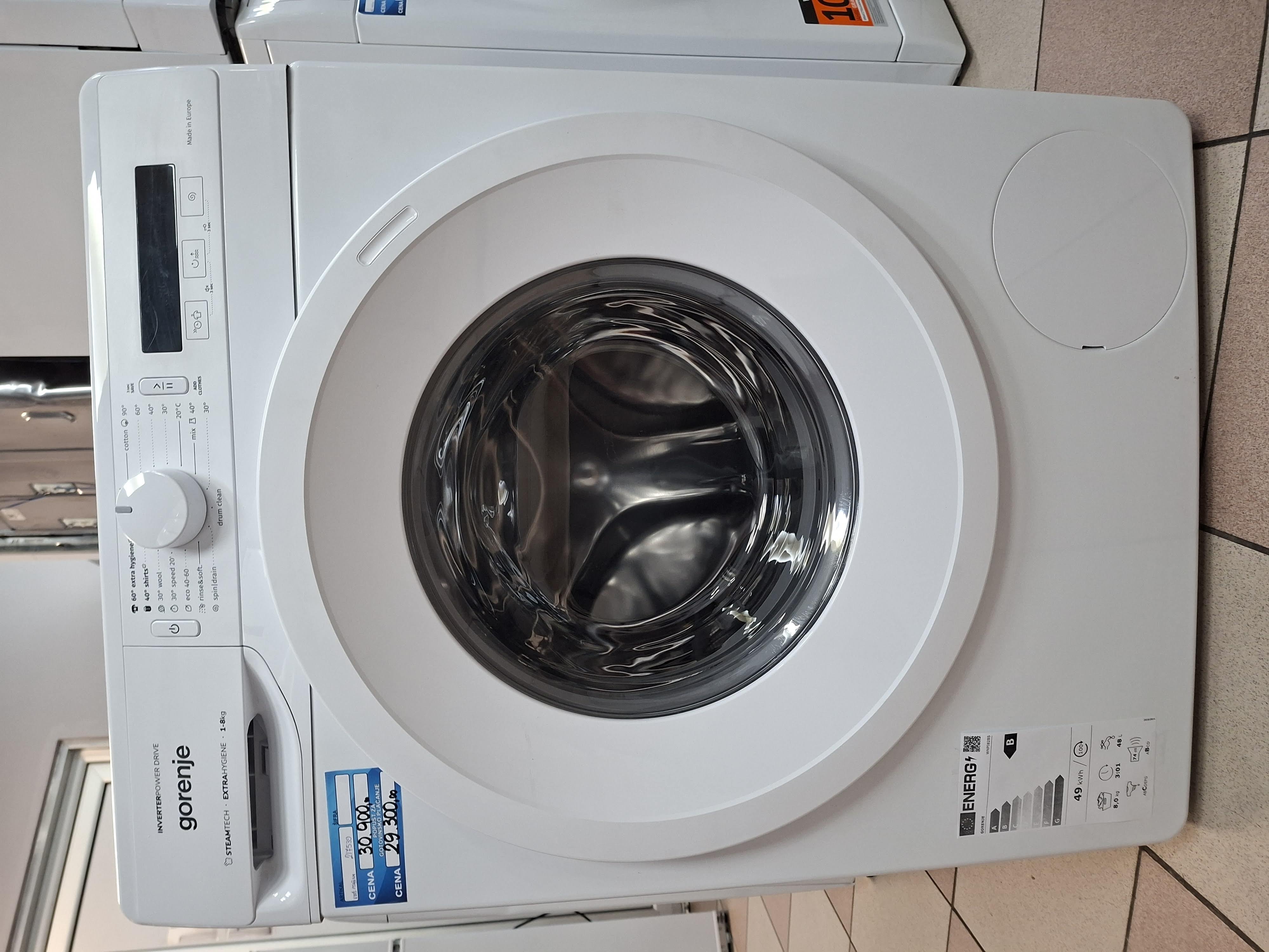 Veš mašina Gorenje WNPI82BS , 8 kg.