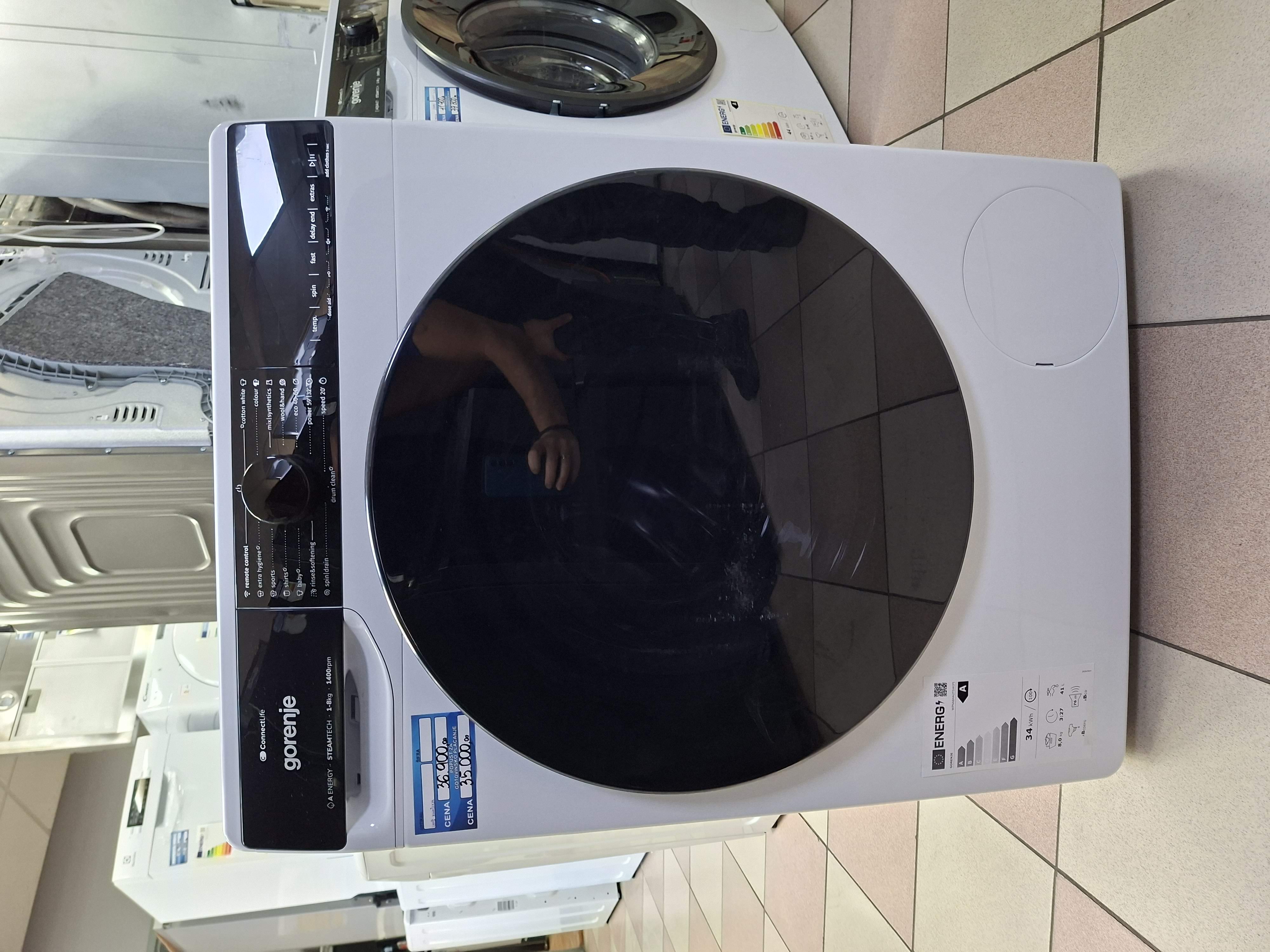 Veš mašina Gorenje WPNA84A2TSWIFI , 8 kg