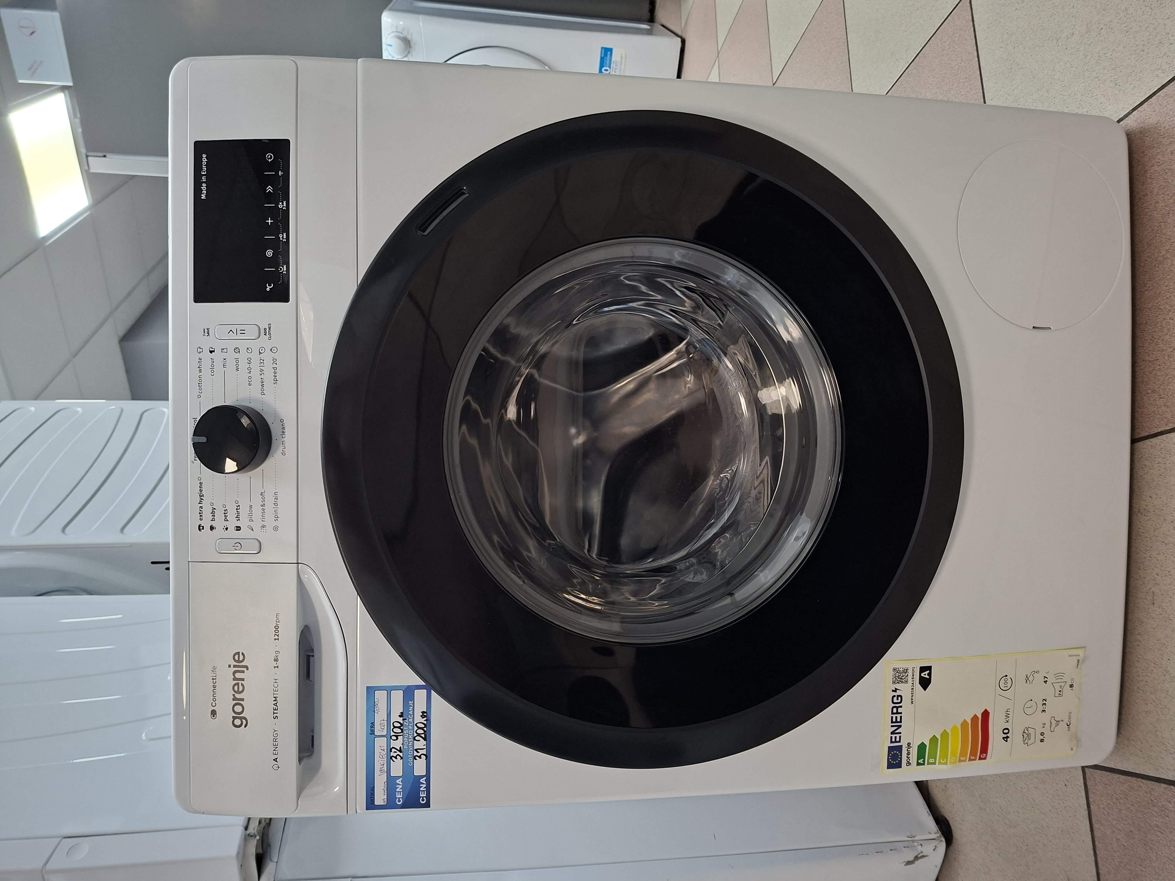 Veš mašina Gorenje WPNEI82A1SWIFI , 8 kg