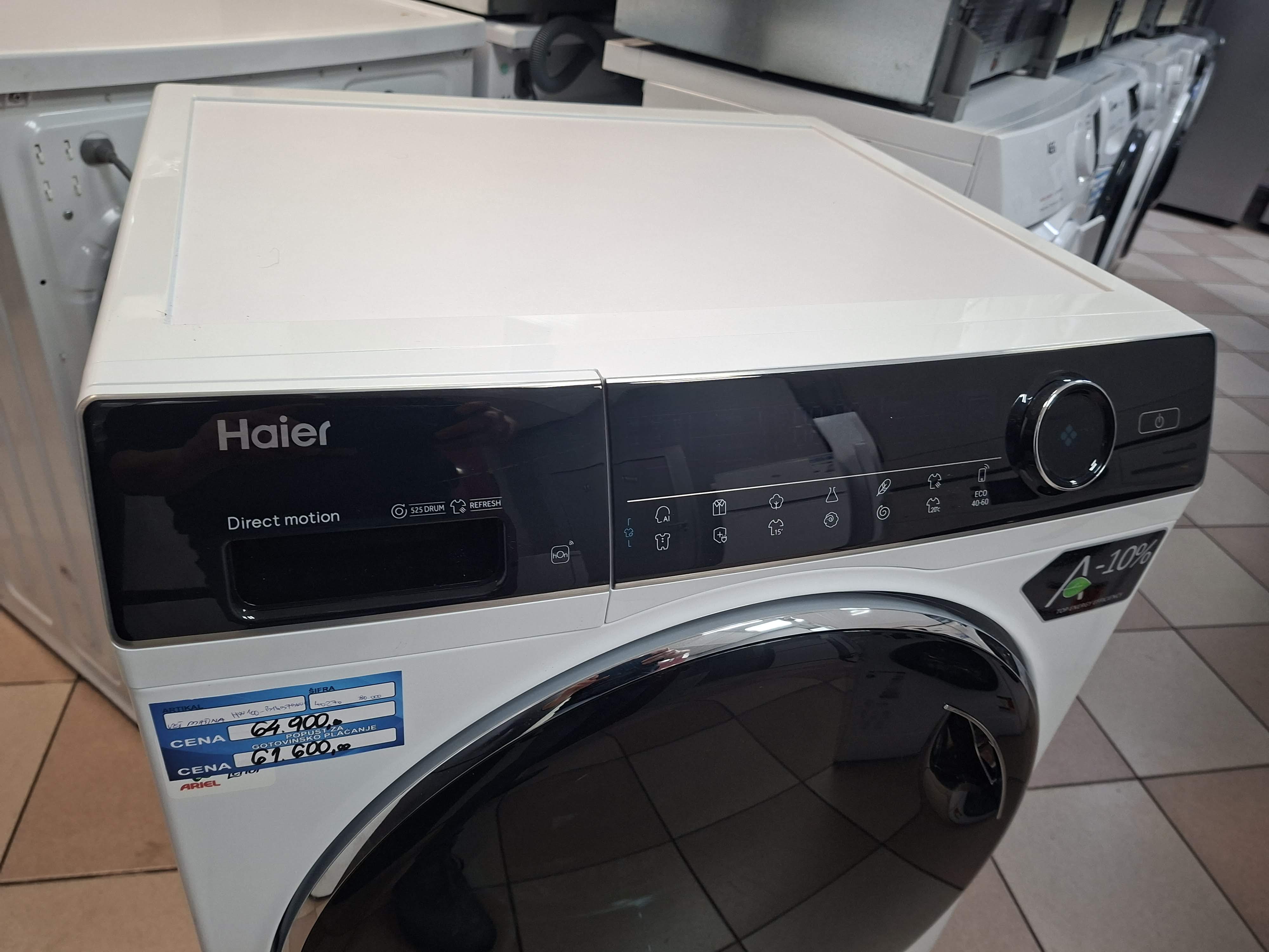 Veš mašina Haier HW100-B14979NU1 , 10 kg