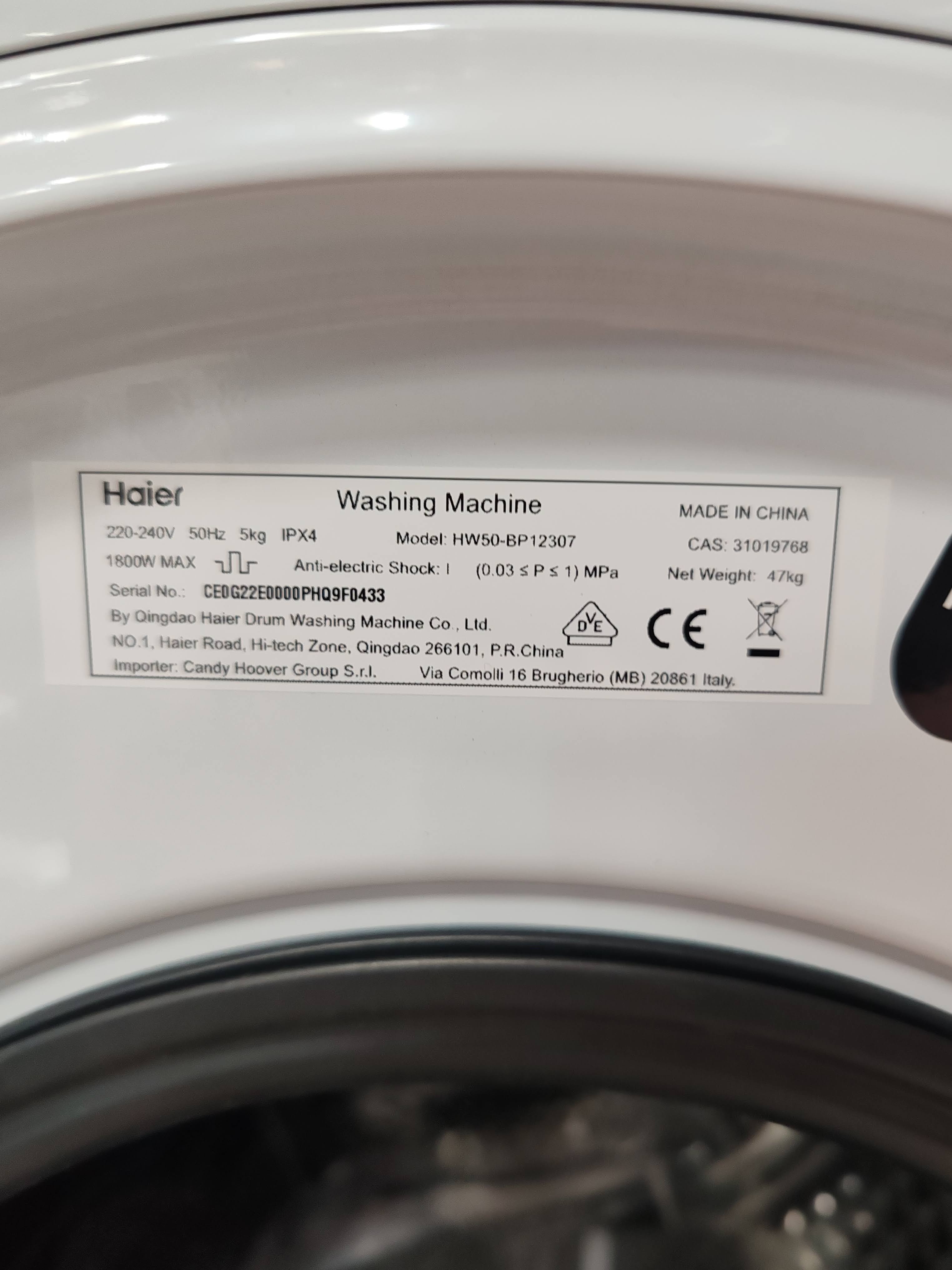 Veš mašina Haier HW50-BP12307  , 5 kg, Mini