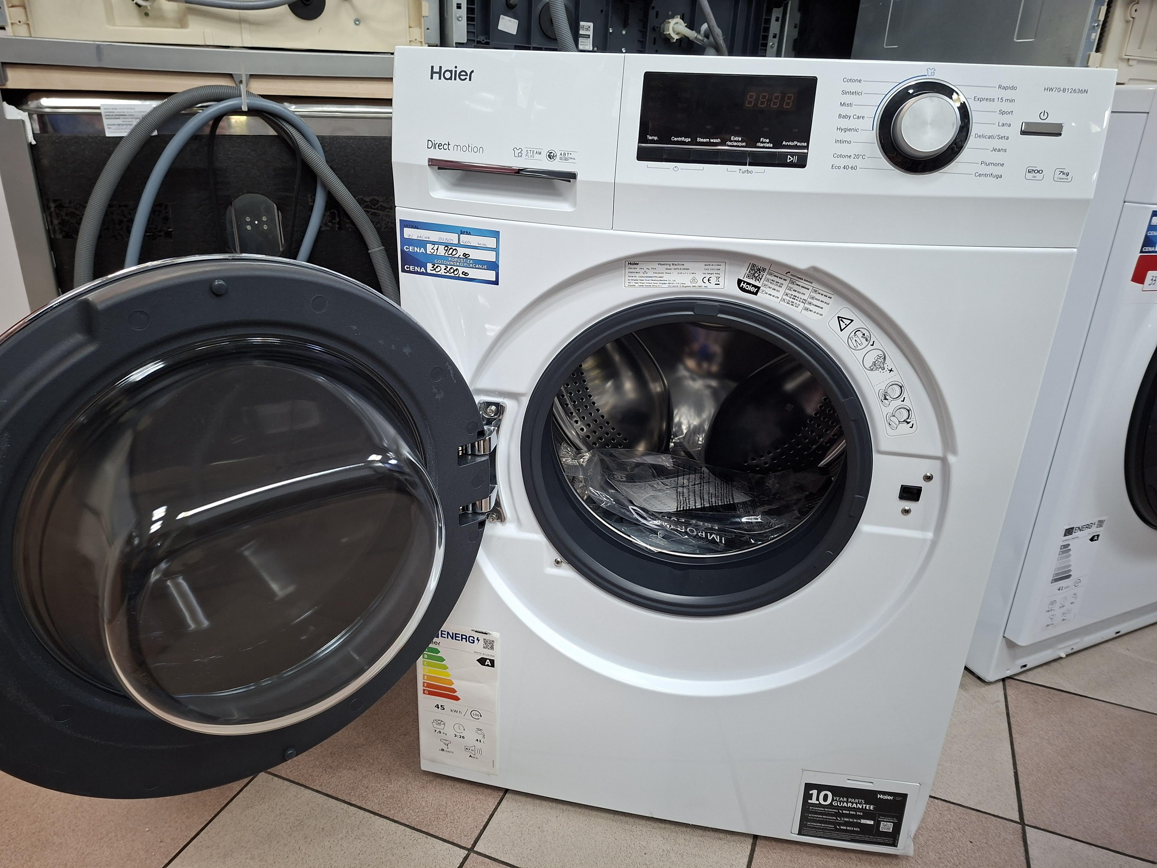 Veš mašina Haier HW70-B12636N , 7 kg