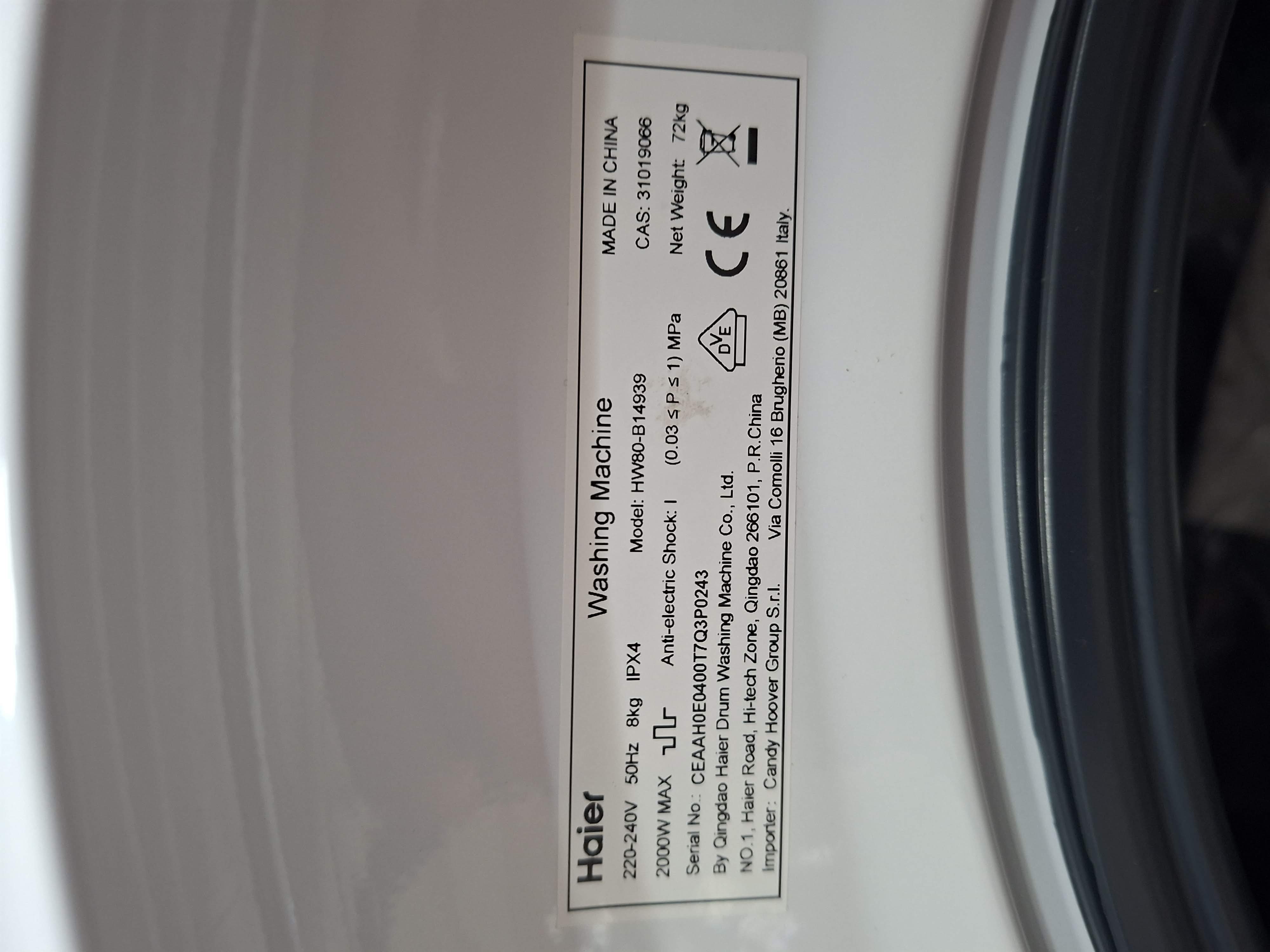 Veš mašina Haier HW80-B14939 , 8 kg