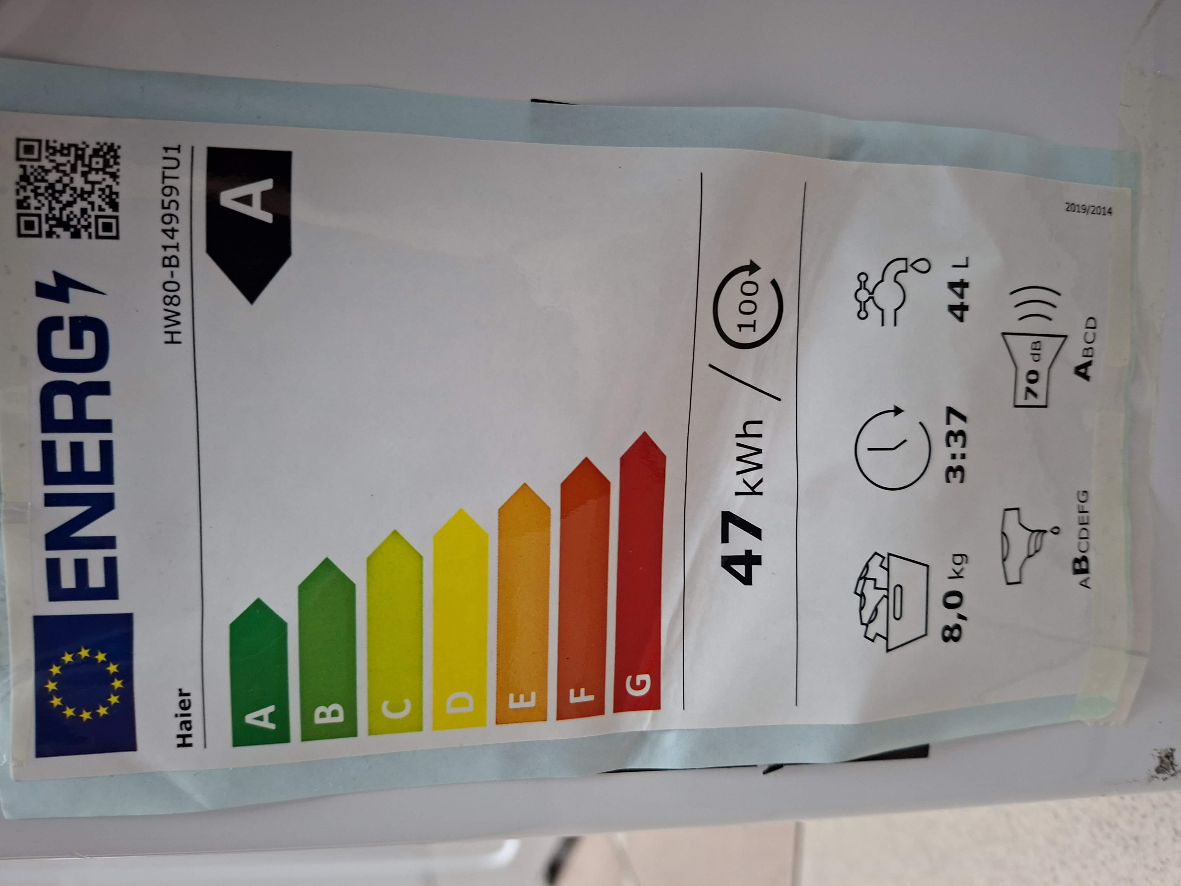 Veš mašina Haier HW80-B14959TU1, 8kg