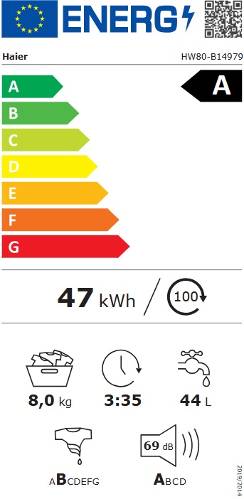Veš mašina Haier HW80-B14979, 8kg