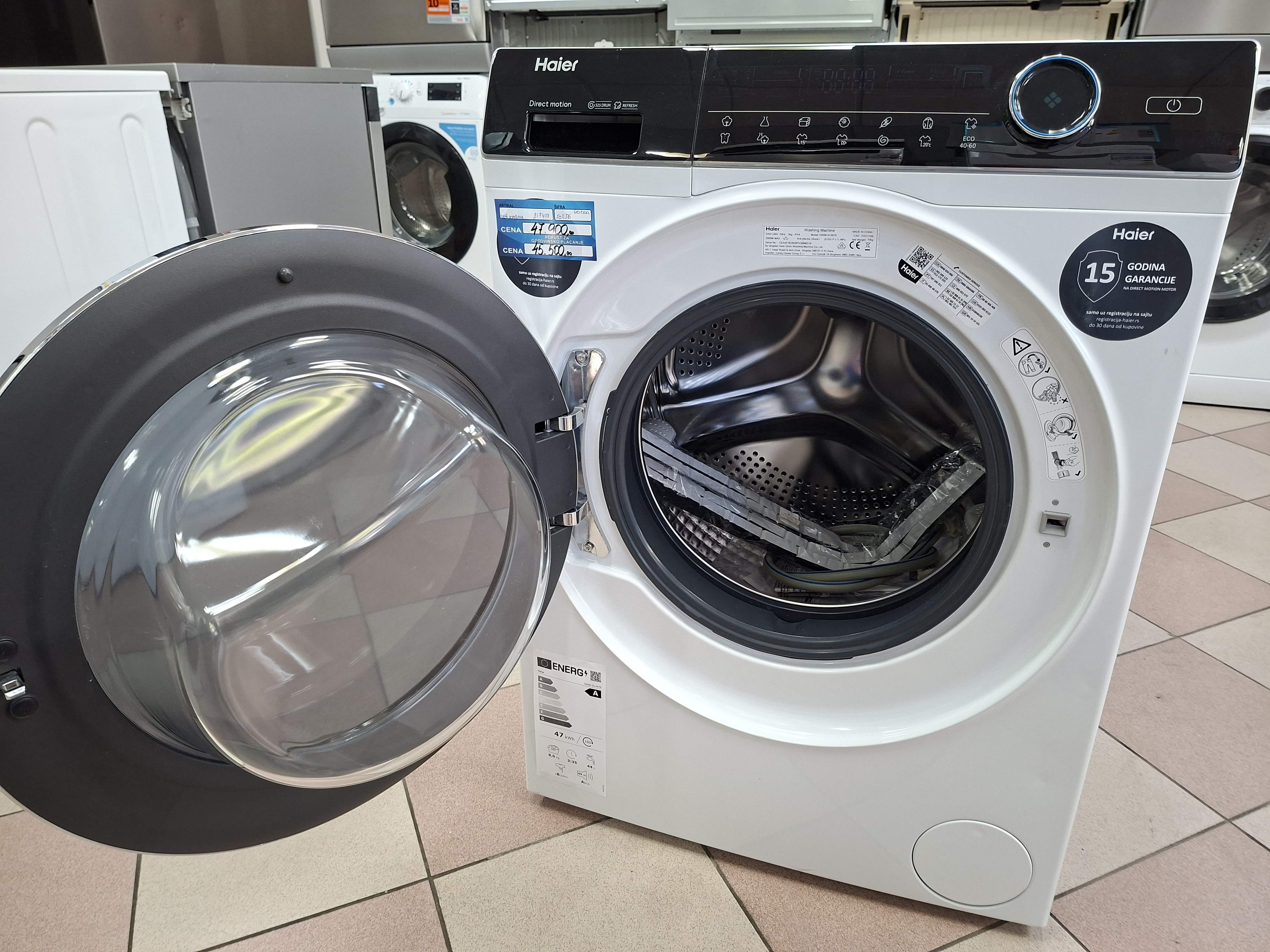 Veš mašina Haier HW80-B14979, 8kg