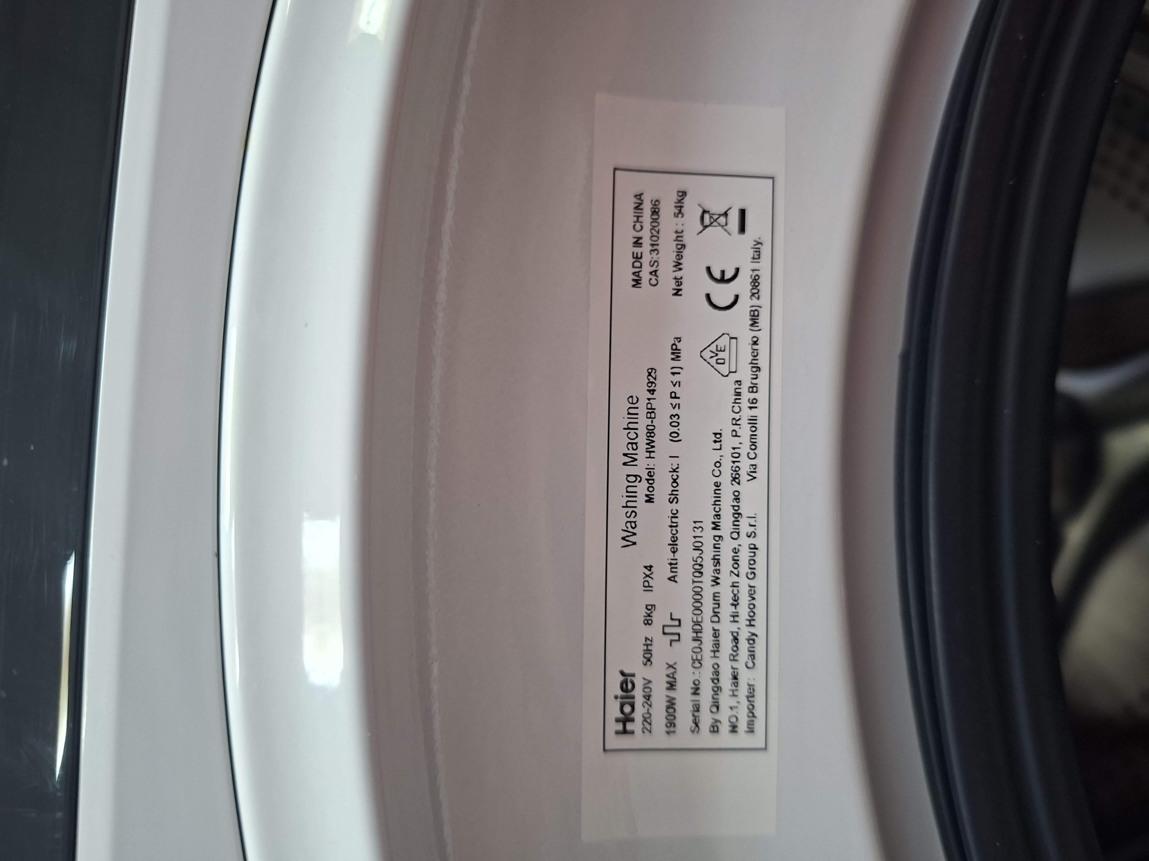 Veš mašina Haier HW80-BP14929A , 8 kg.