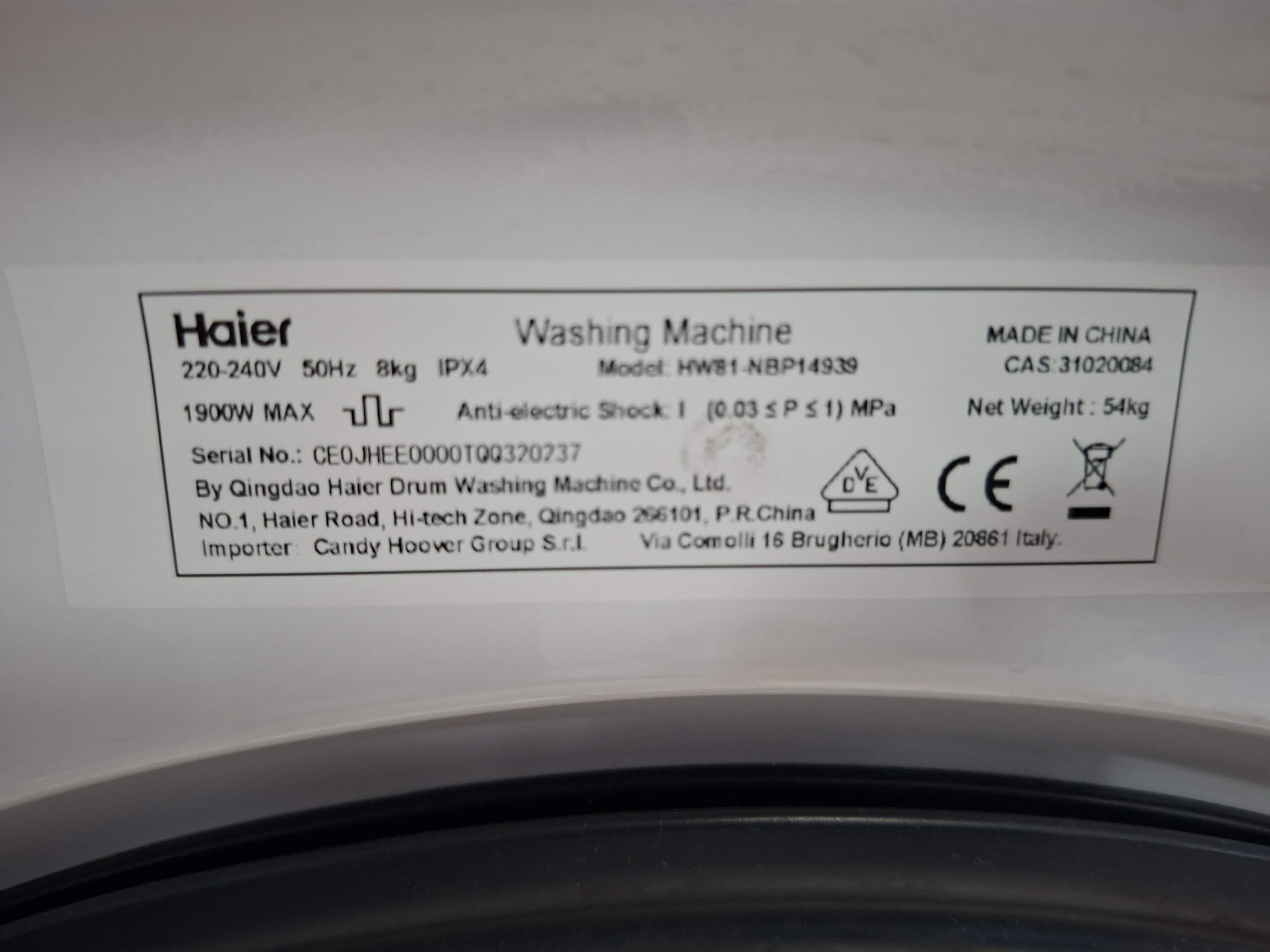 Veš mašina Haier HW80-NBP14939 , 8 kg