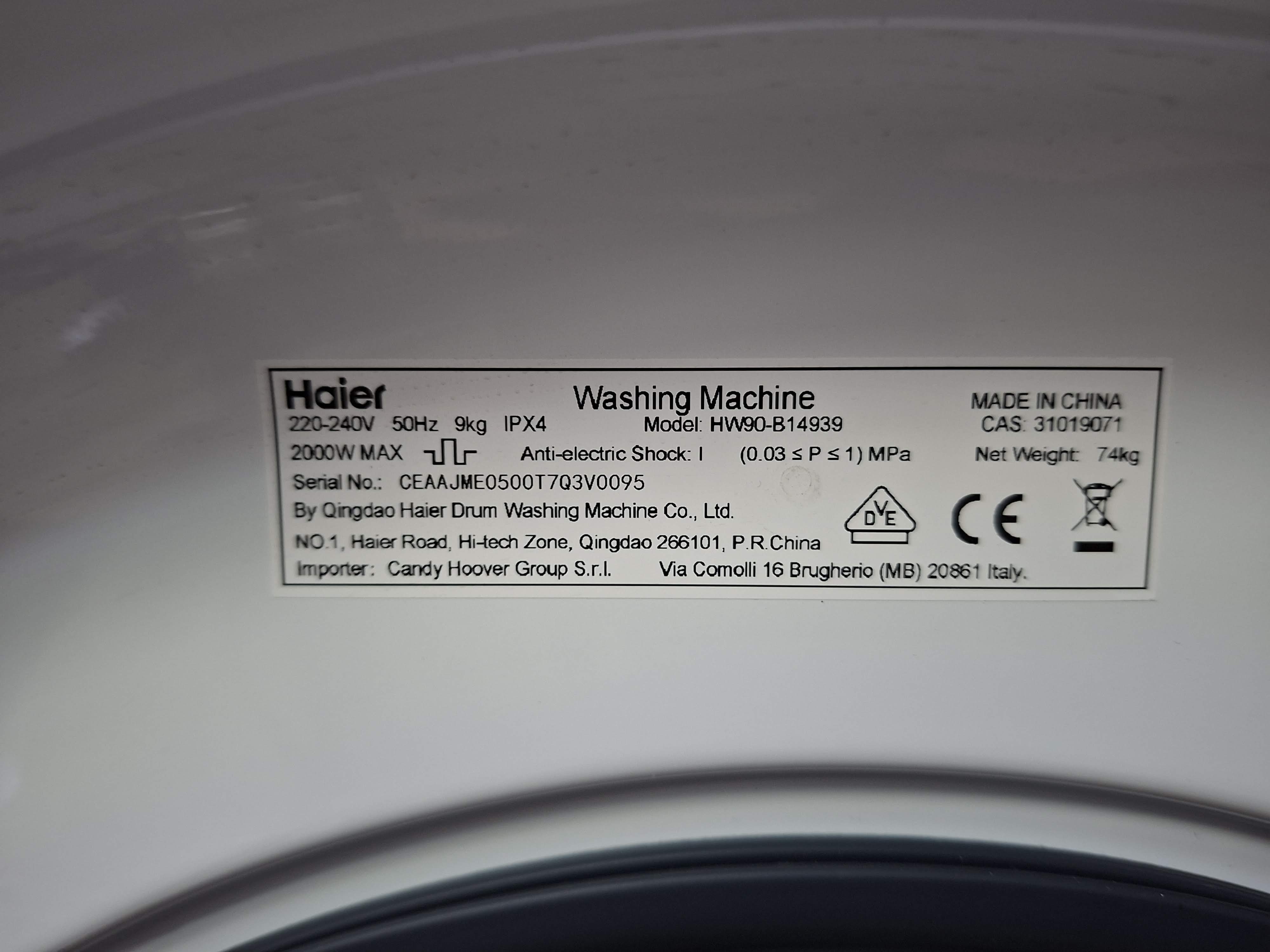Veš mašina Haier HW90-B14939 , 9 kg