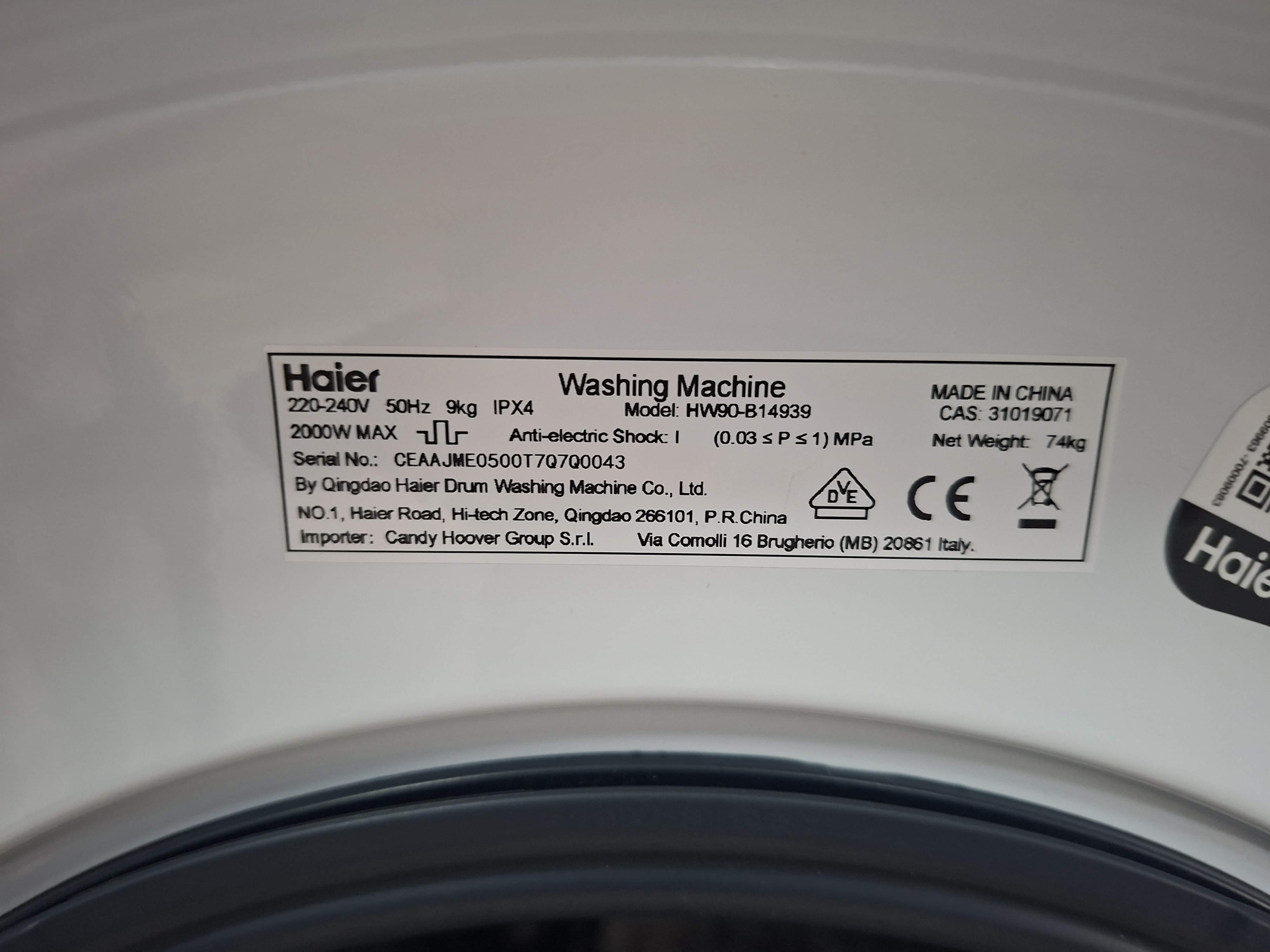 Veš mašina Haier HW90-B14939 , 9 kg
