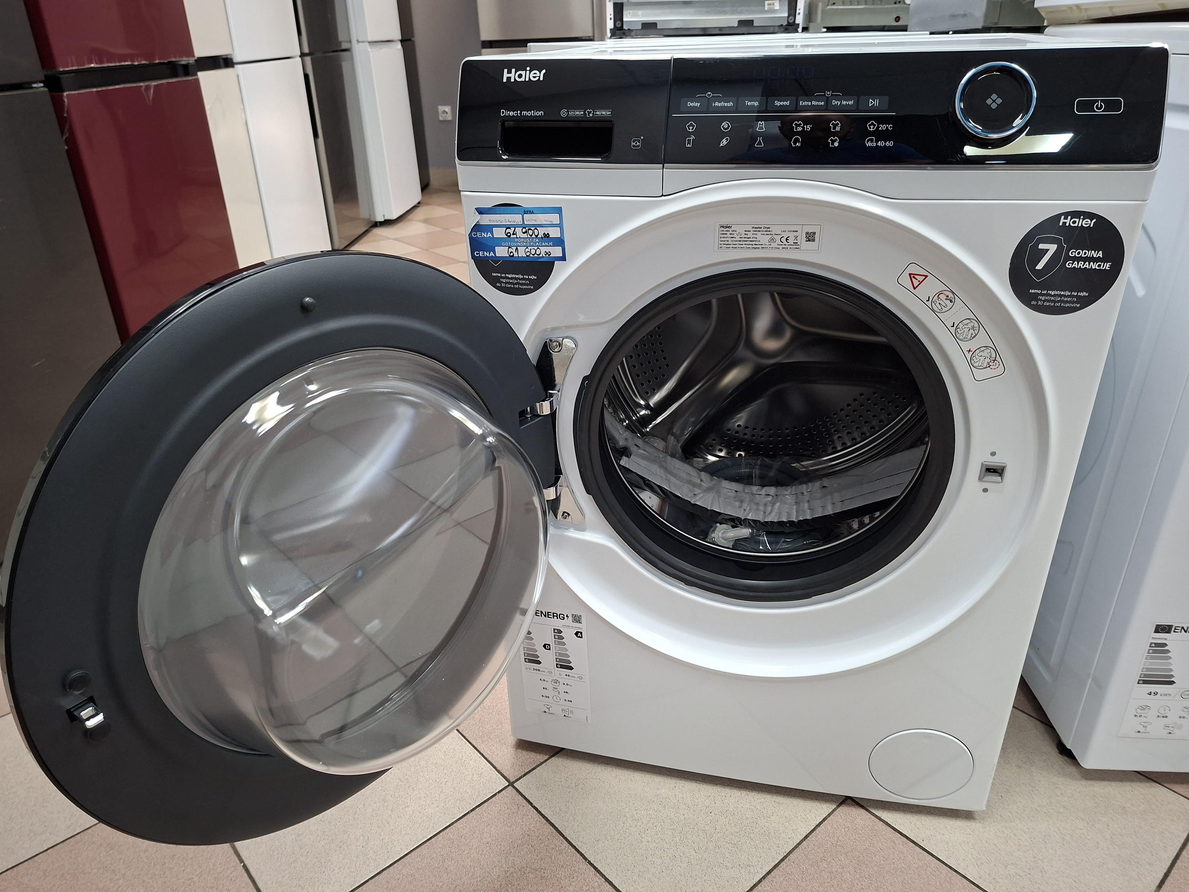 Veš mašina Haier HWD90-B14959U1 (2) , 9 kg.