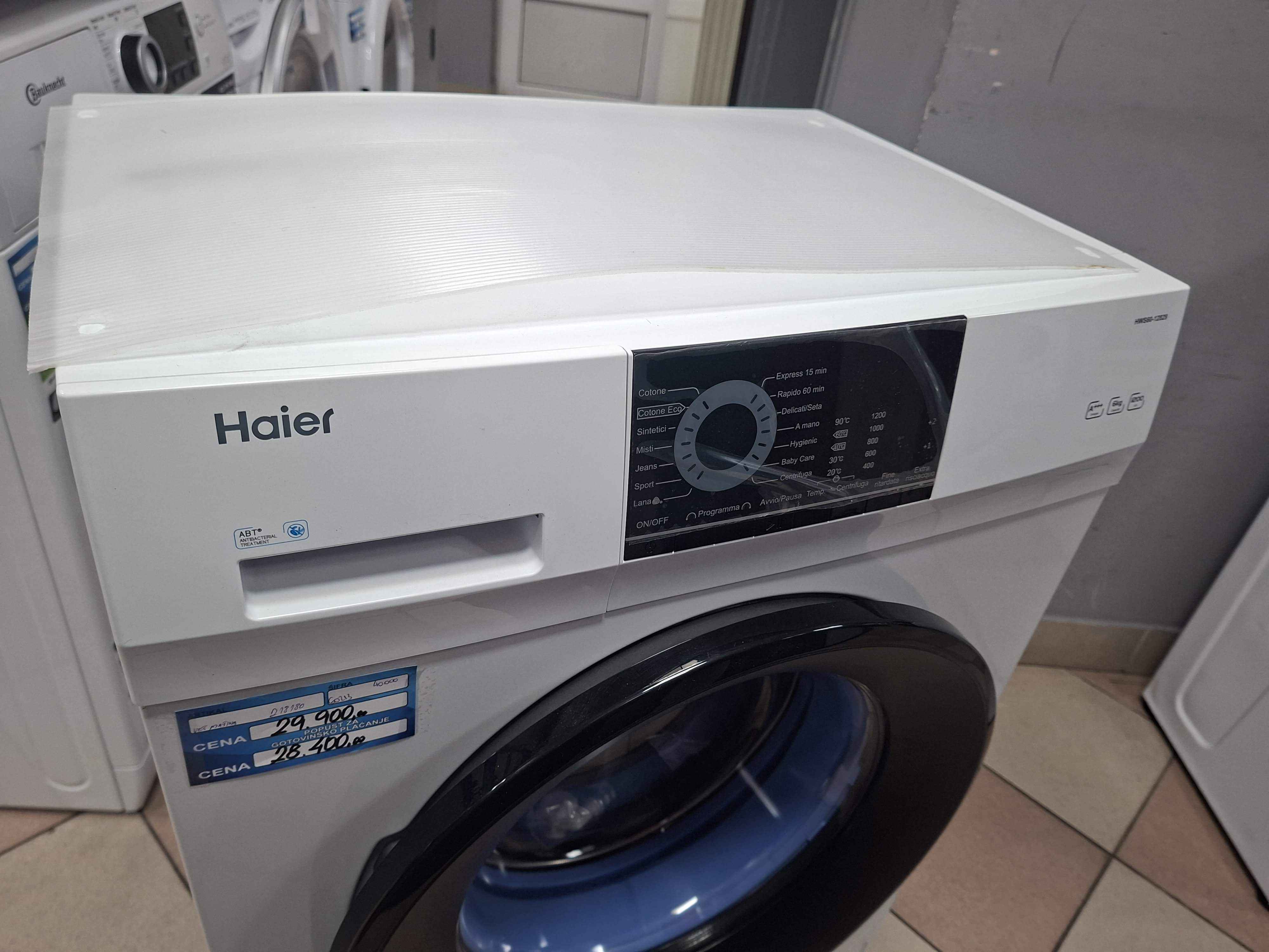 Veš mašina Haier HWS60-12829,6 kg,slim