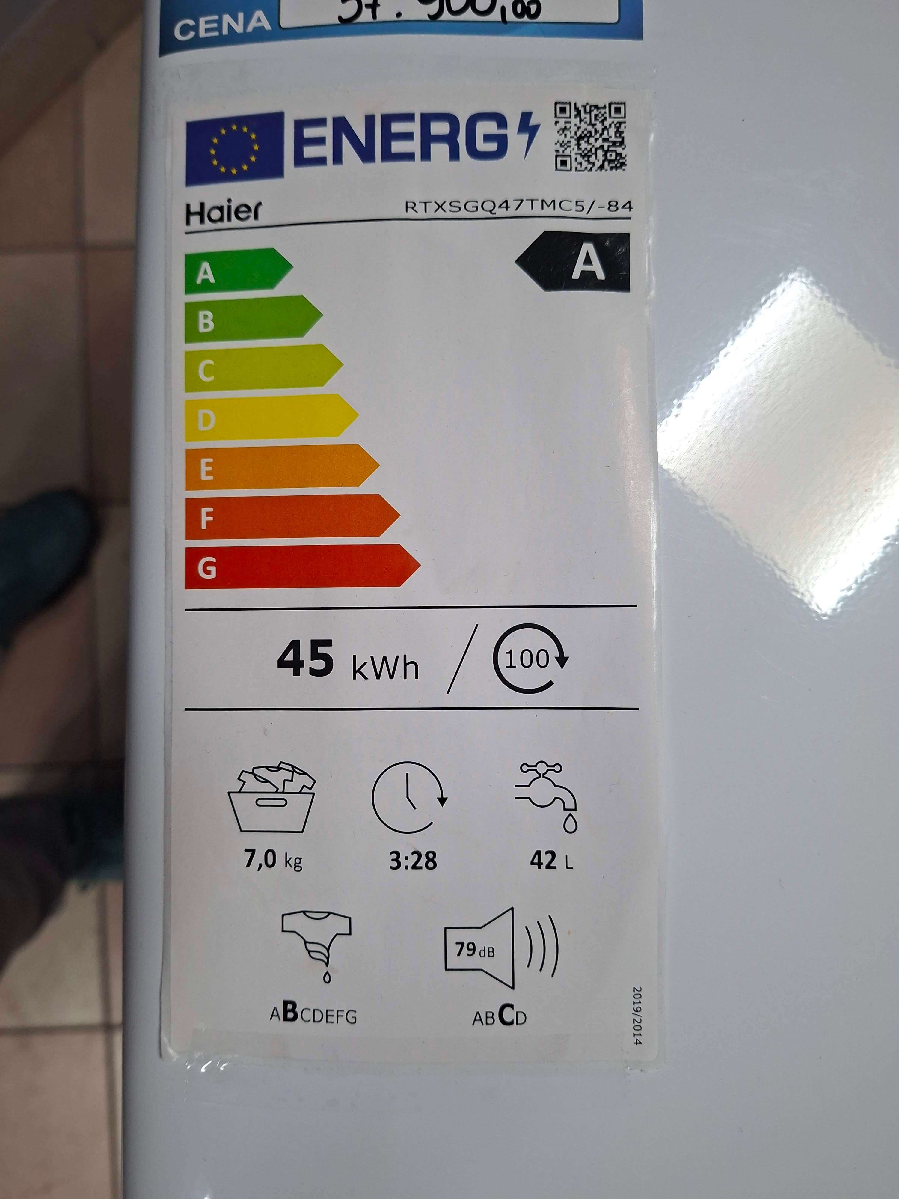 Veš mašina Haier RTXSGQ47TMC5/-84 , 7 kg.