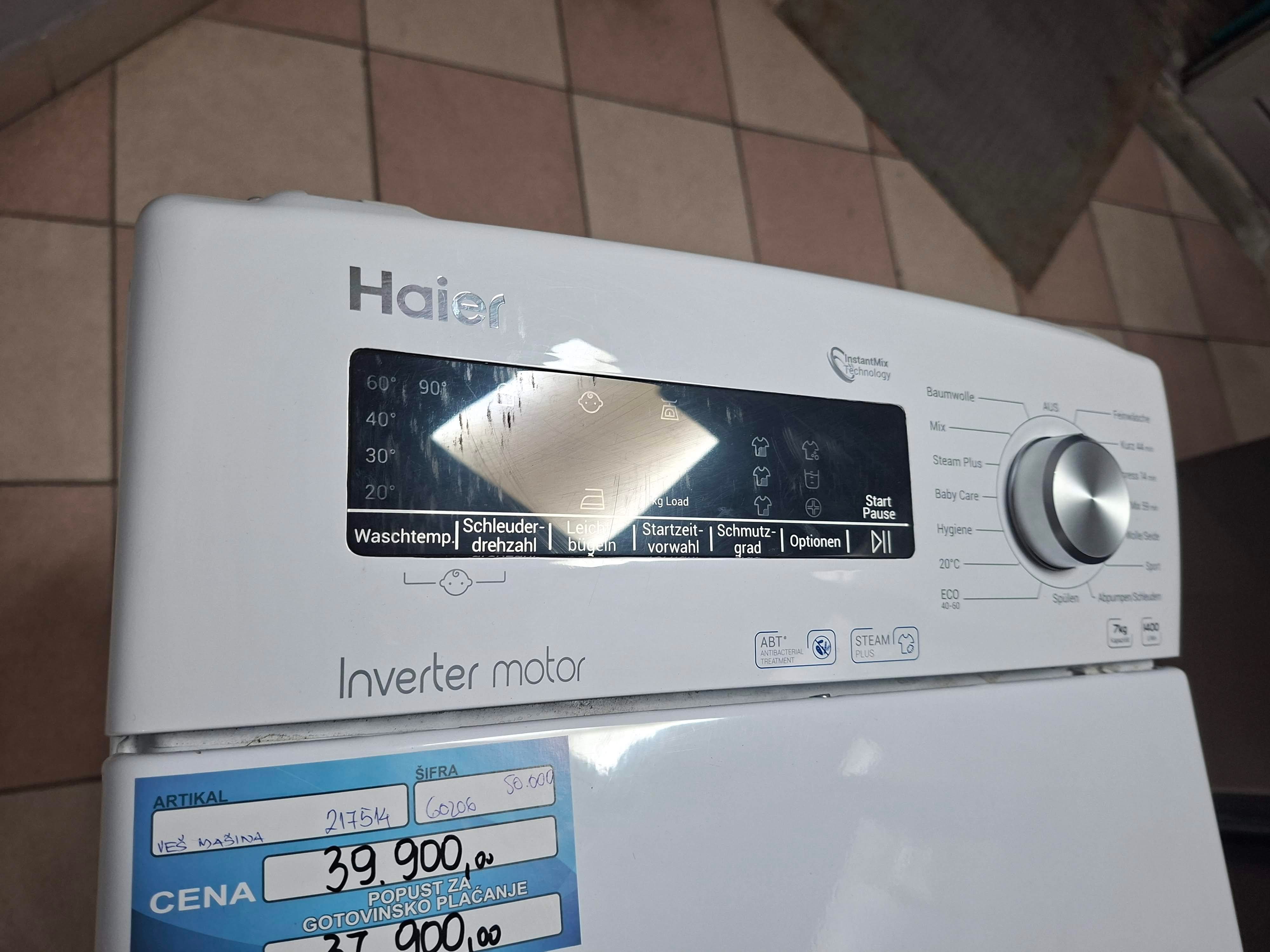 Veš mašina Haier RTXSGQ47TMC5/-84 , 7 kg.
