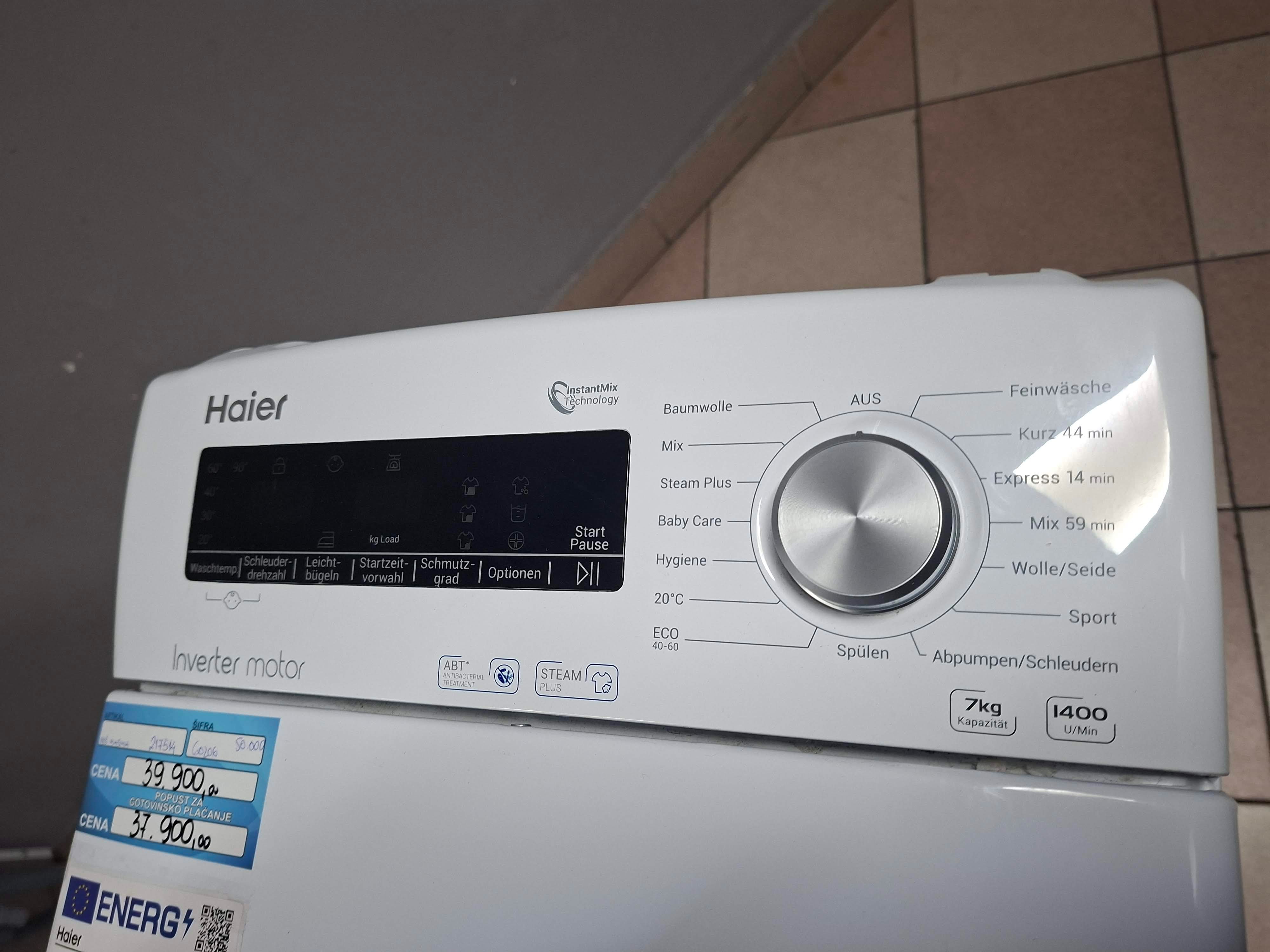 Veš mašina Haier RTXSGQ47TMC5/-84 , 7 kg.