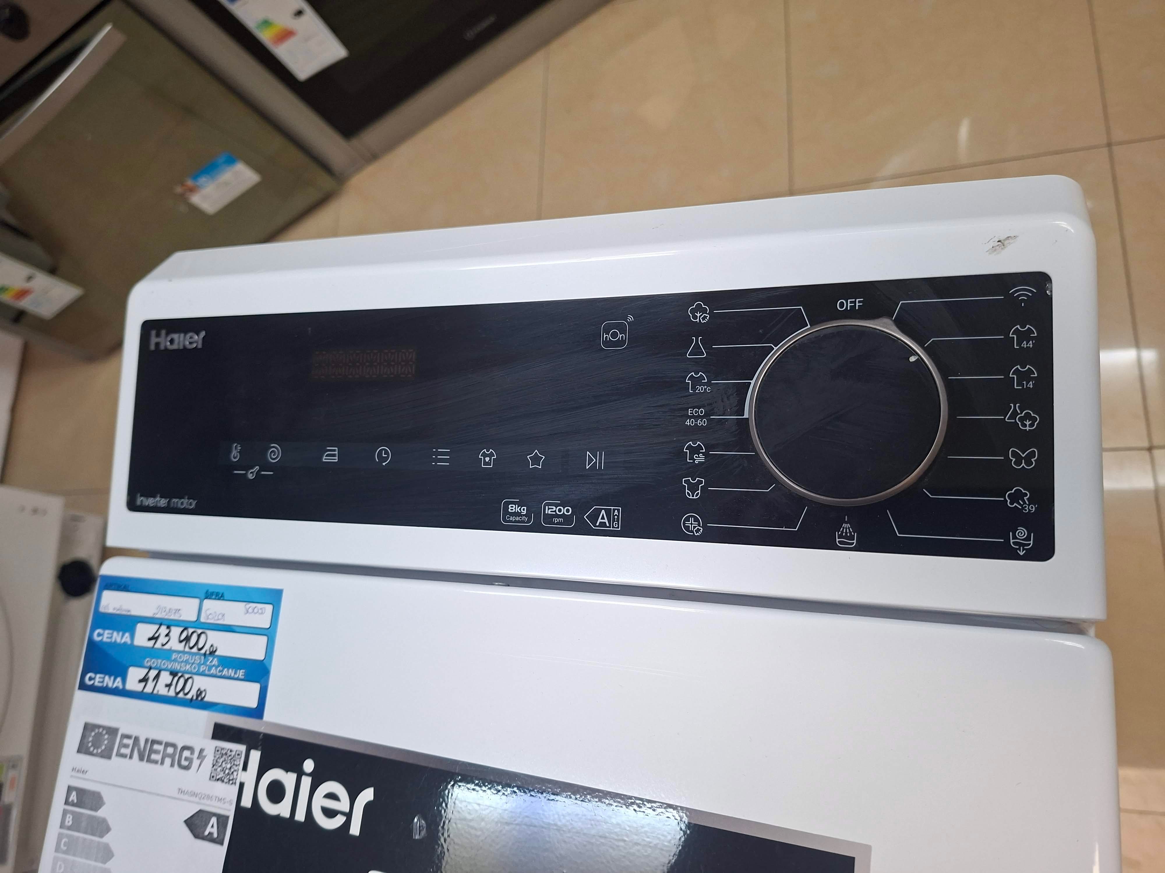 Veš mašina Haier THASNQ286TM5-S , 8 kg