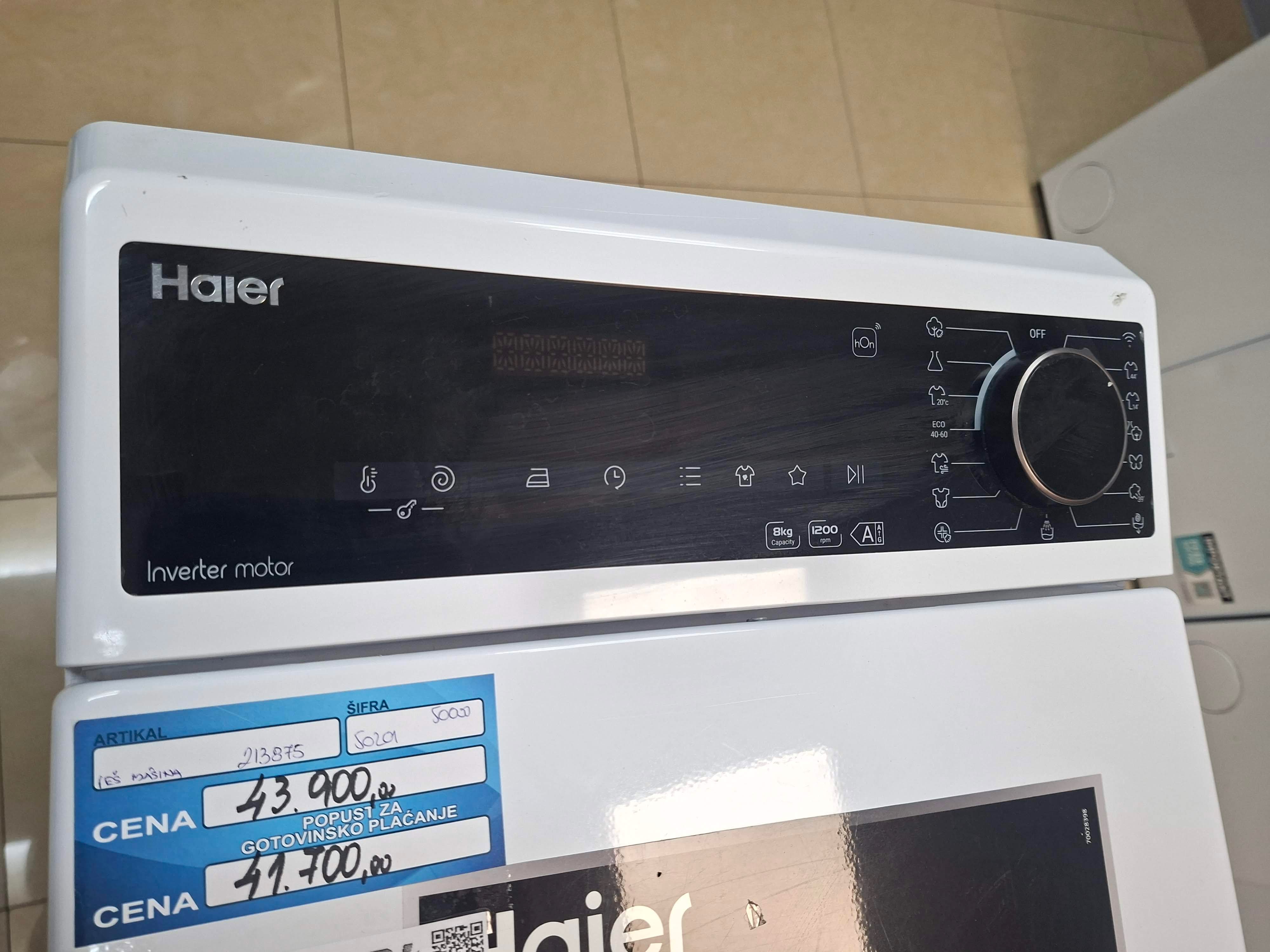 Veš mašina Haier THASNQ286TM5-S , 8 kg