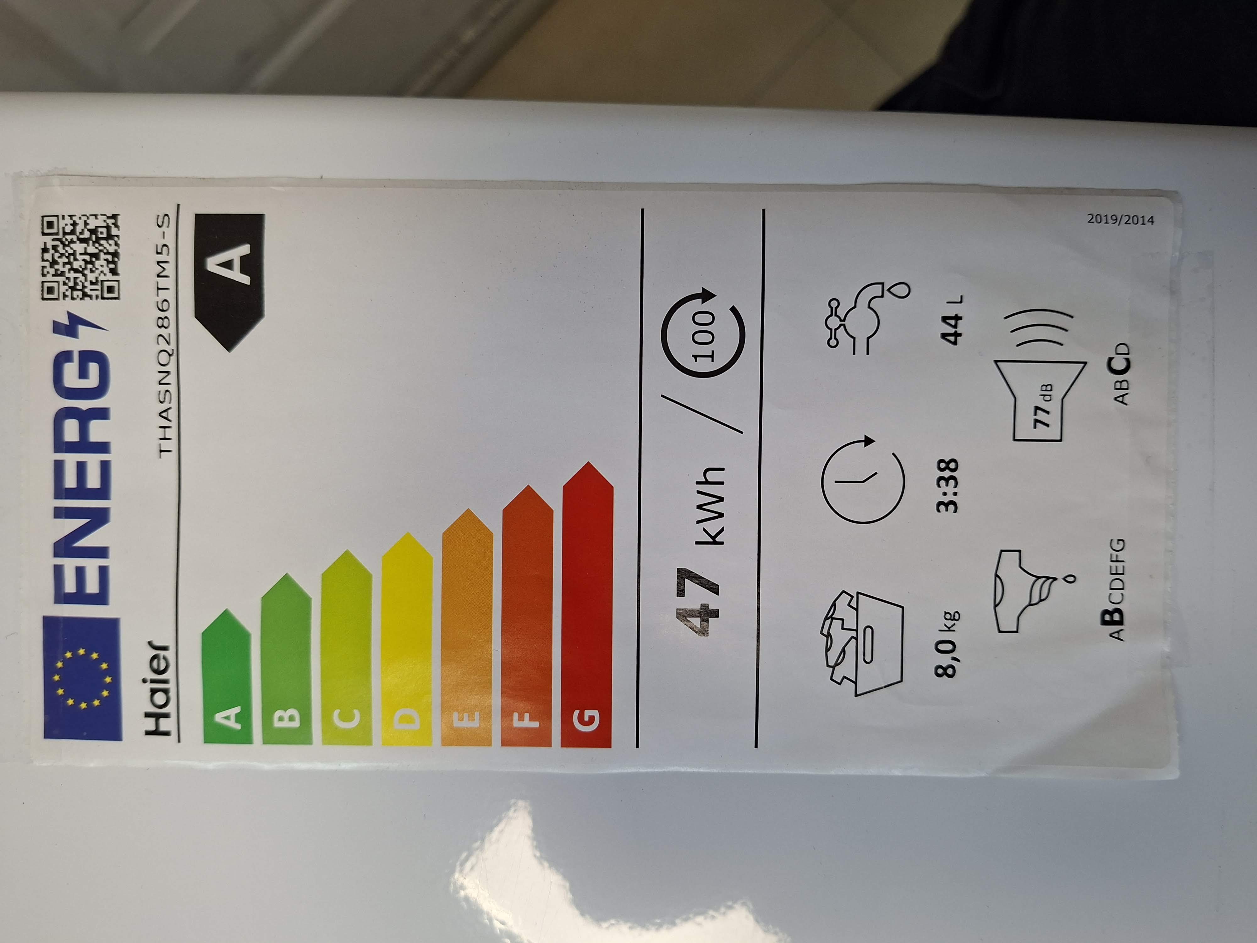 Veš mašina Haier THASNQ286TM5-S , 8 kg