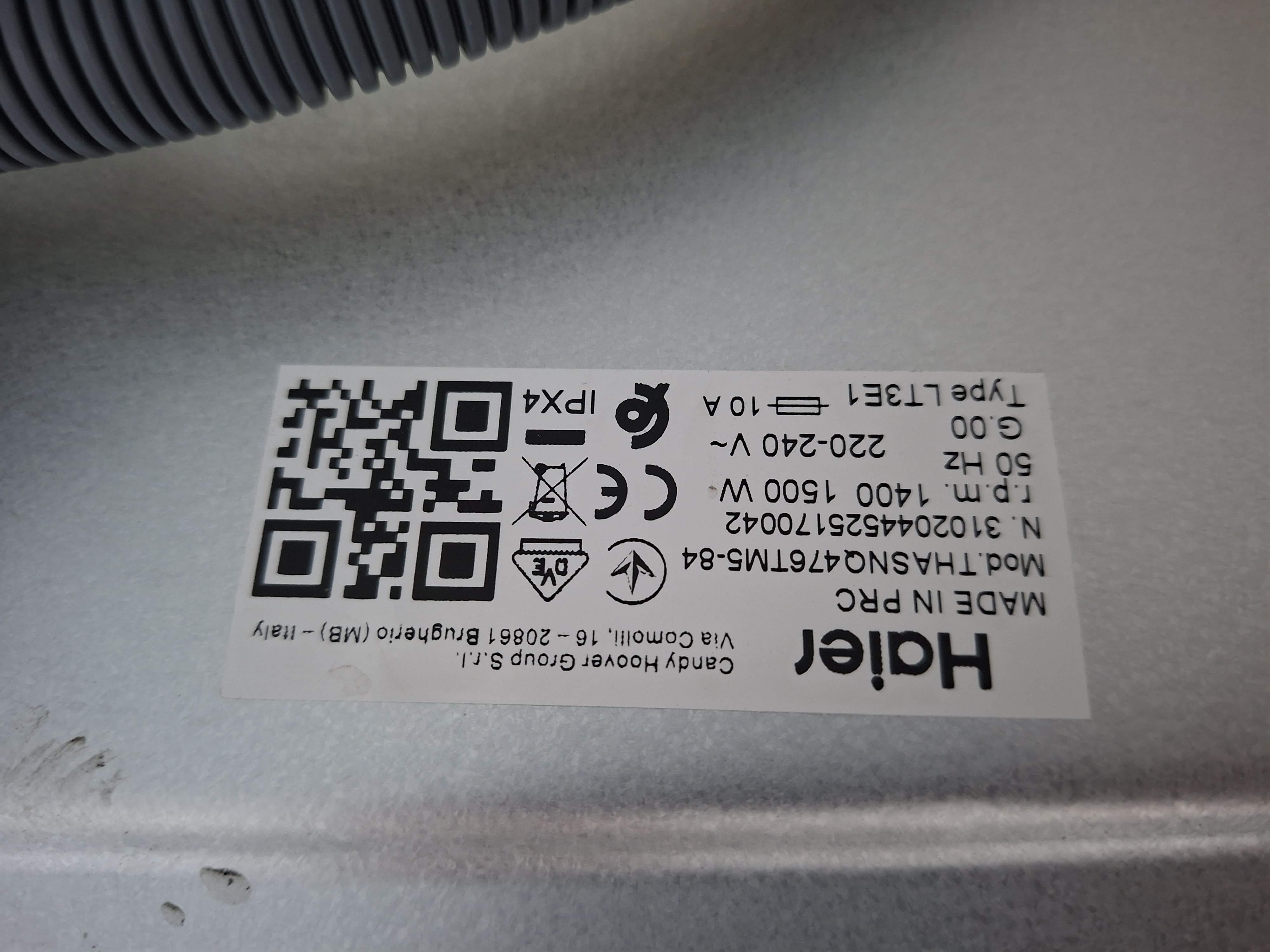 Veš mašina Haier THASNQ476TM5-84 , 7 kg