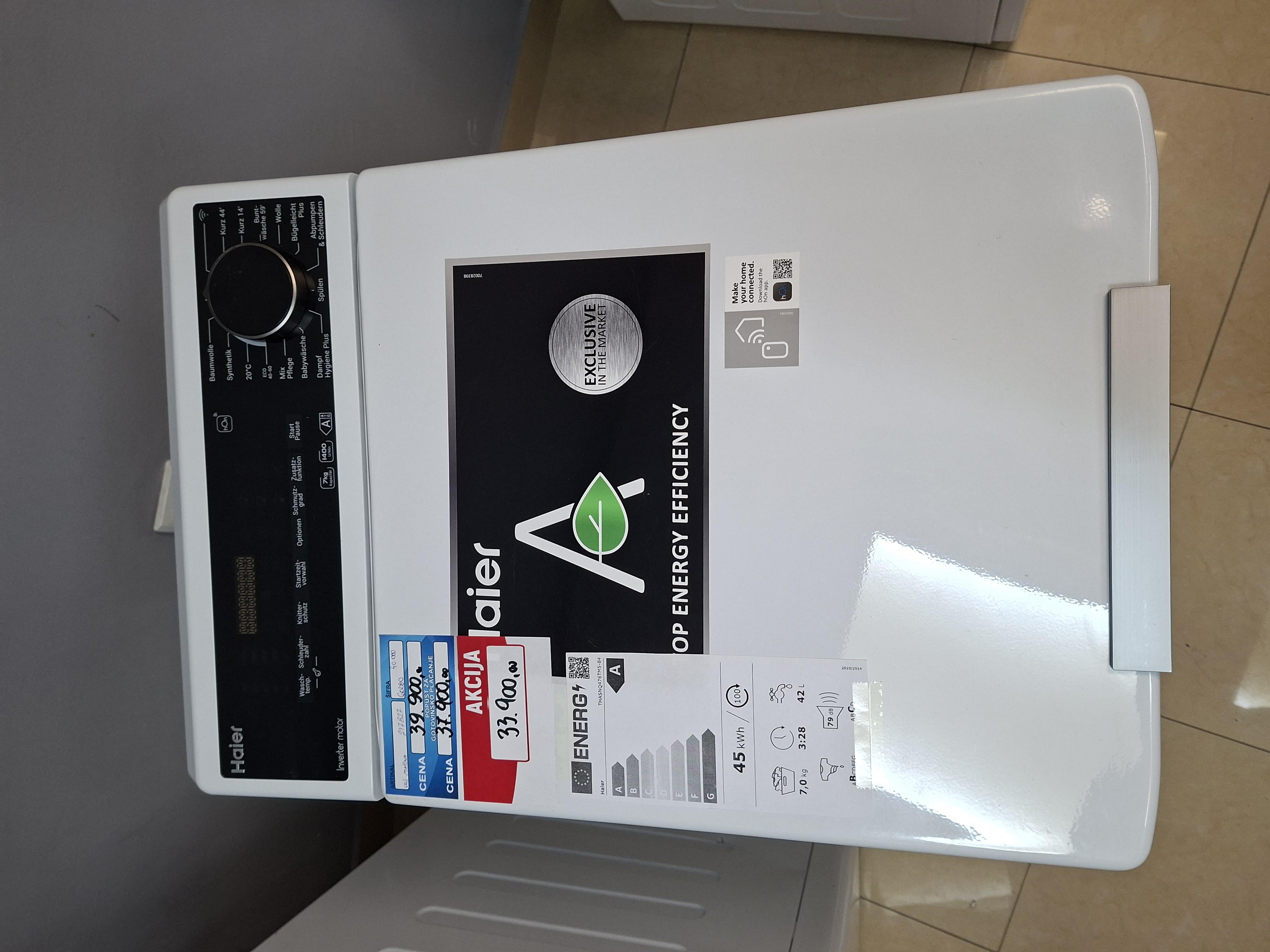 Veš mašina Haier THASNQ476TM5-84 , 7 kg