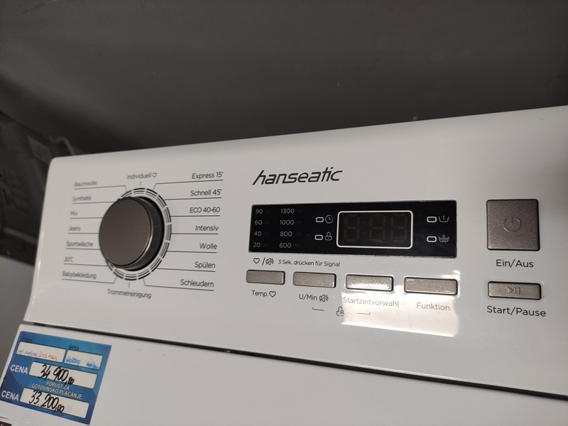 Veš mašina Hanseatic HTW8013C, 8kg