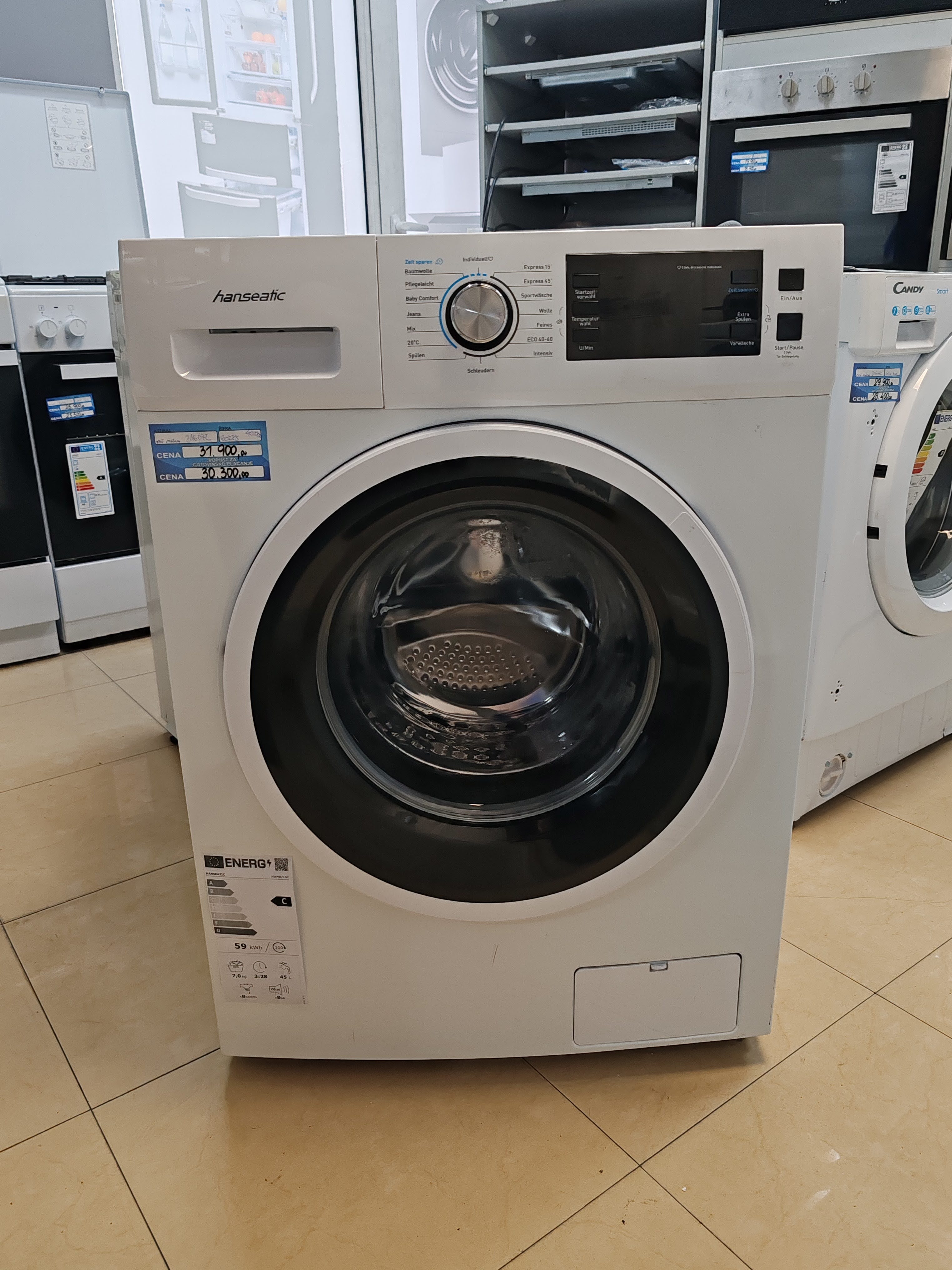 Veš mašina Hanseatic HWMB714C , 7kg
