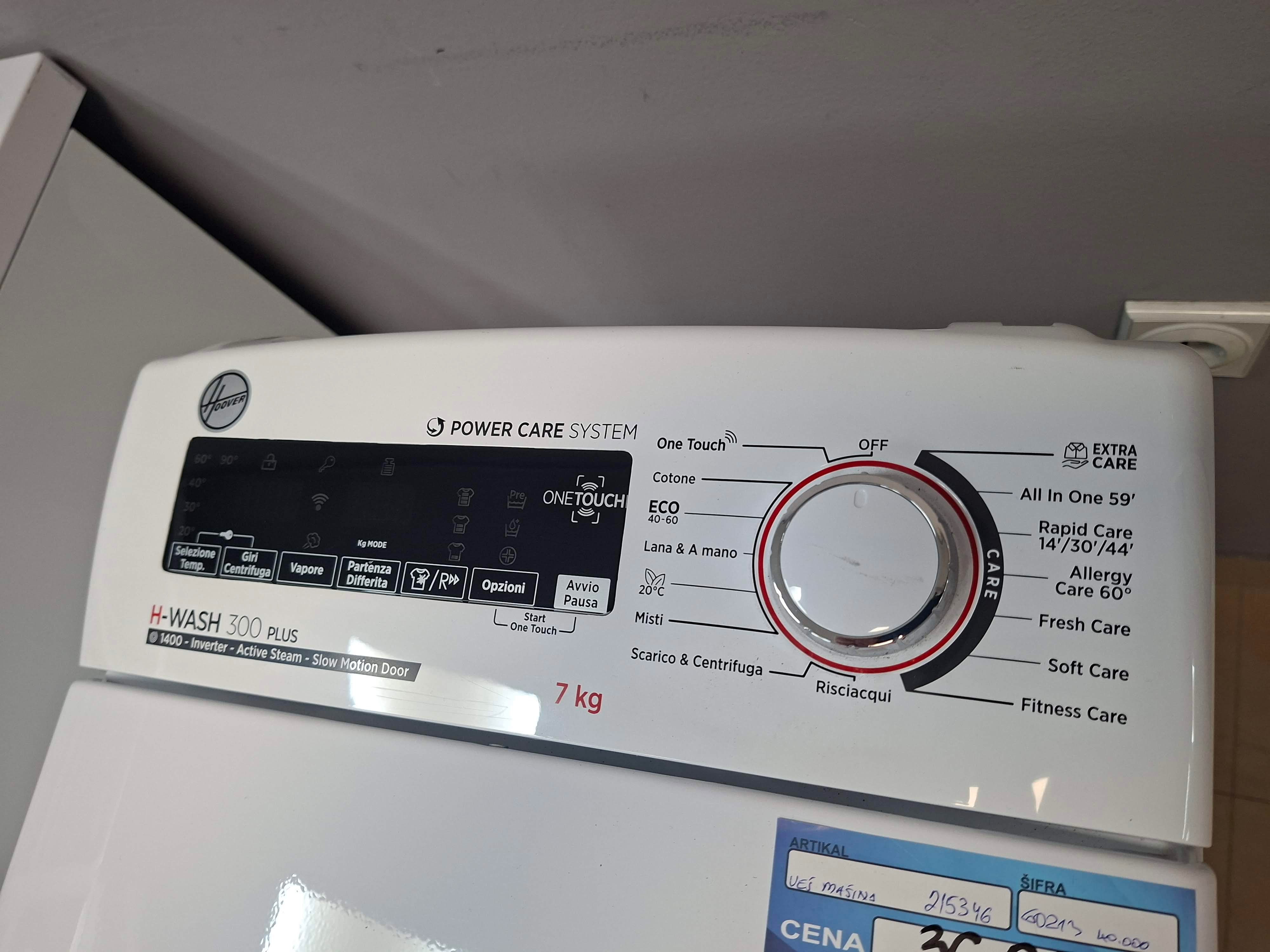 Veš mašina Hoover H3TSM47TAMCE-11, 7 kg
