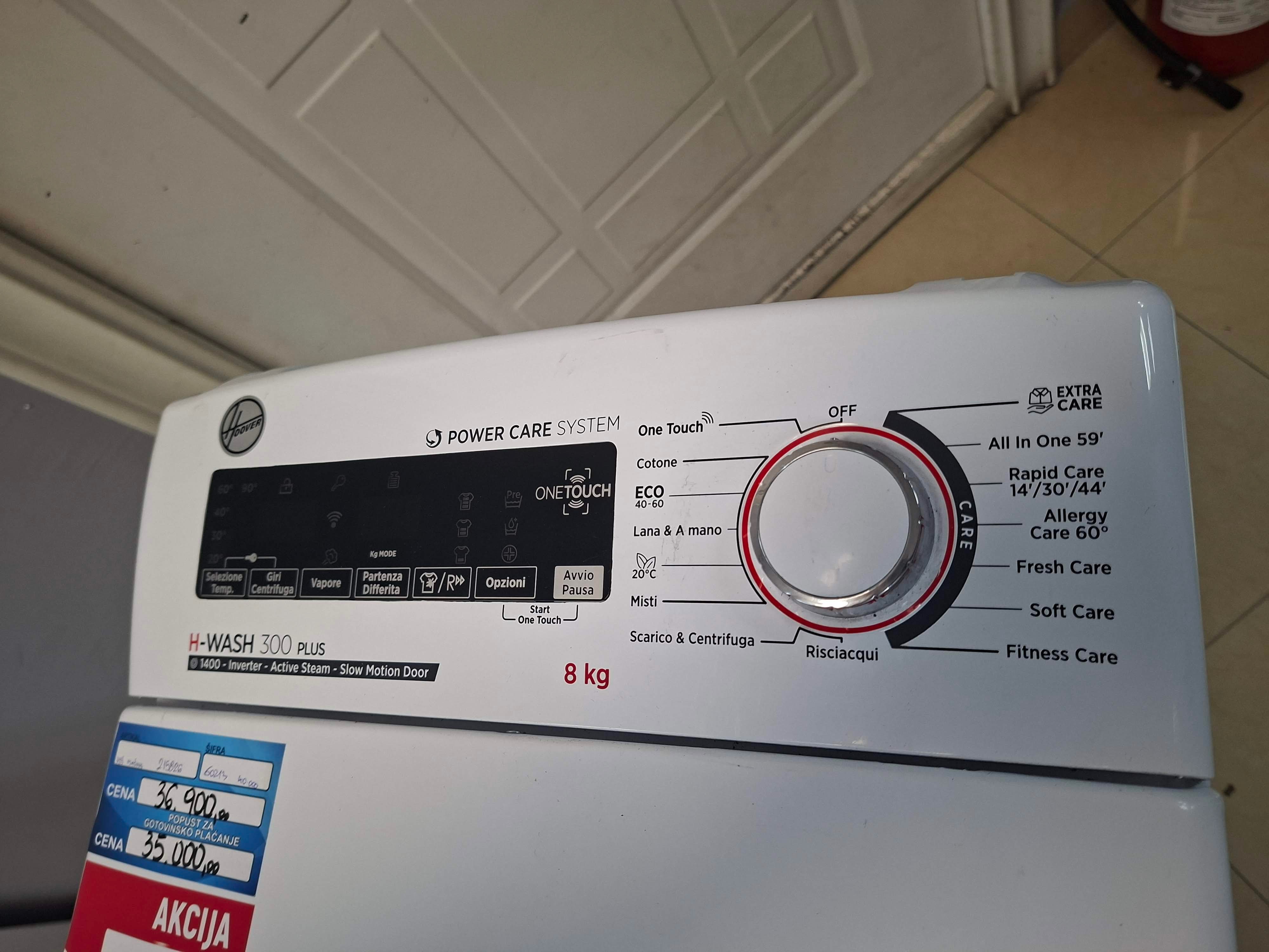 Veš mašinaHoover H3TSM48TAMCE-11, 8 kg